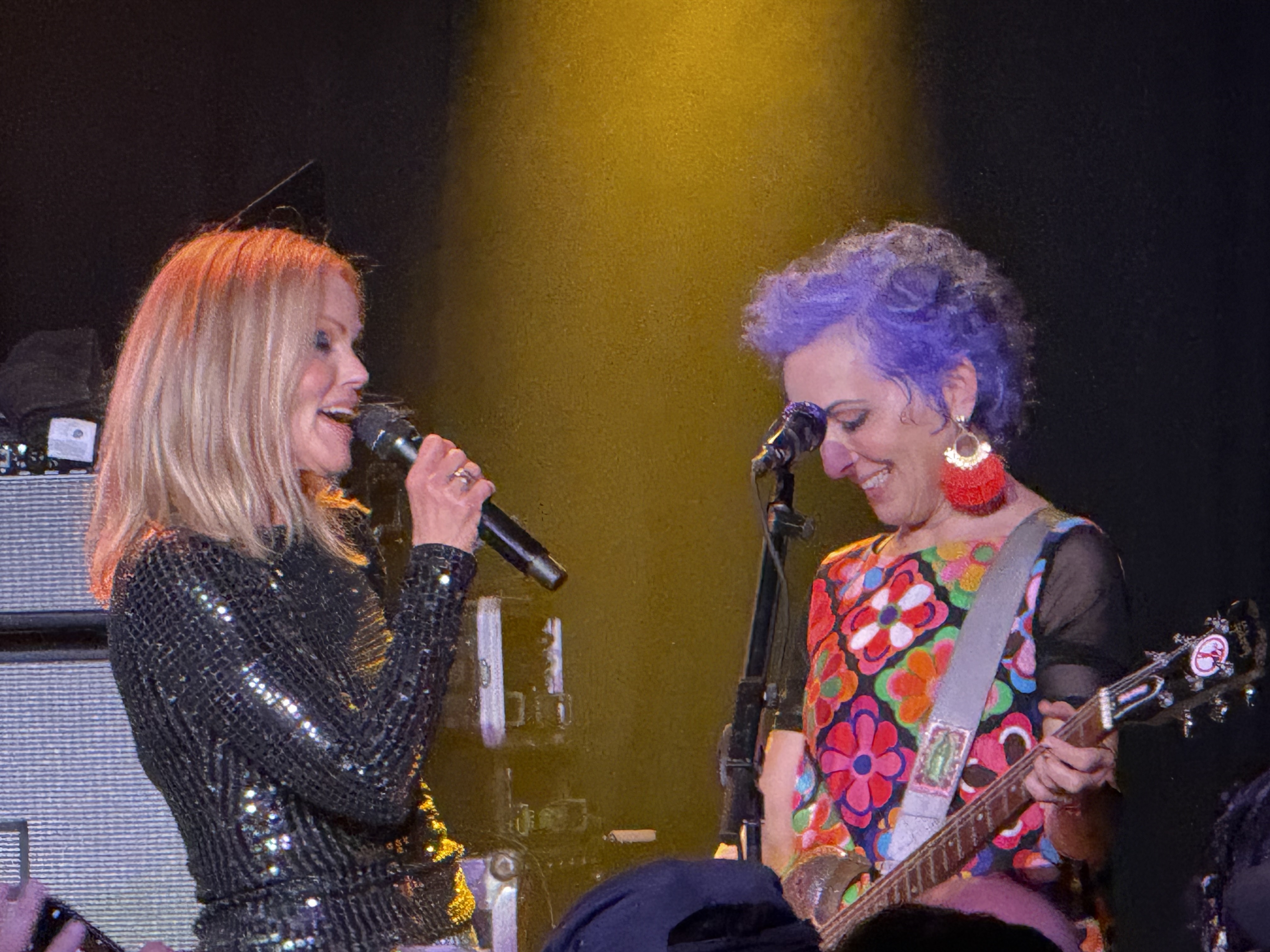 Belinda Carlisle and Jane Wiedlin perform with the Go-Go's at the Roxy, April 9, 2025