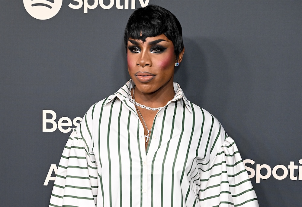 Monet X Change at the Spotify Best New Artist Party held at Paramount Studios on February 1, 2024 in Los Angeles, California.