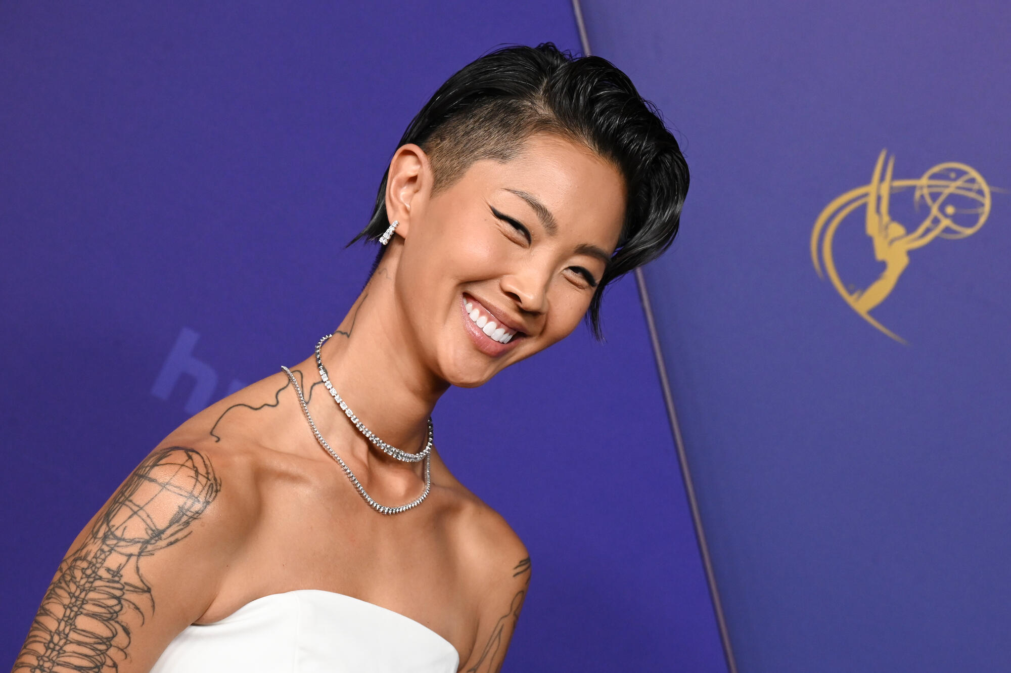 Kristen Kish at the 76th Primetime Emmy Awards held at Peacock Theater on September 15, 2024 in Los Angeles, California.