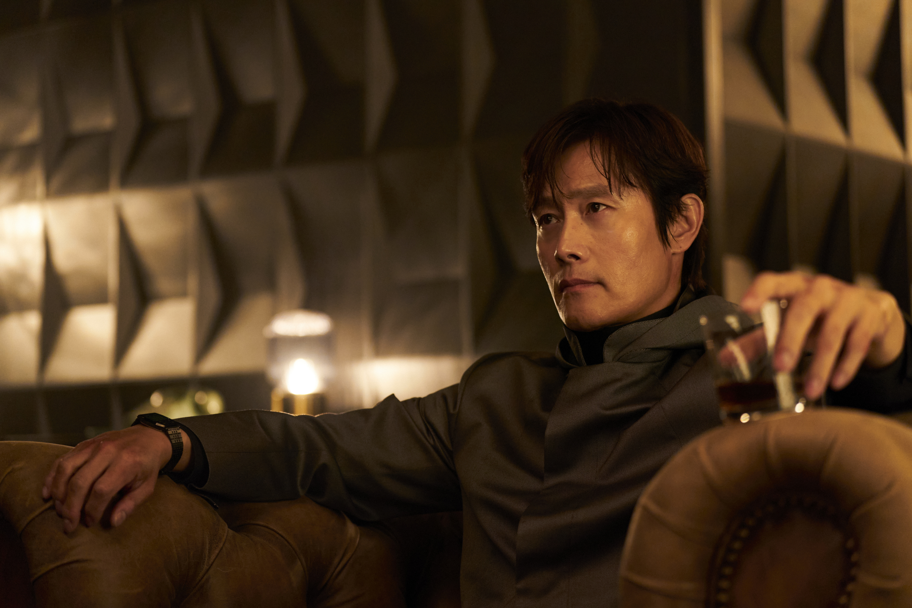 Squid Game S3 Lee Byung-hun as Frontman in Squid Game S3 Cr. No Ju-han/Netflix © 2025