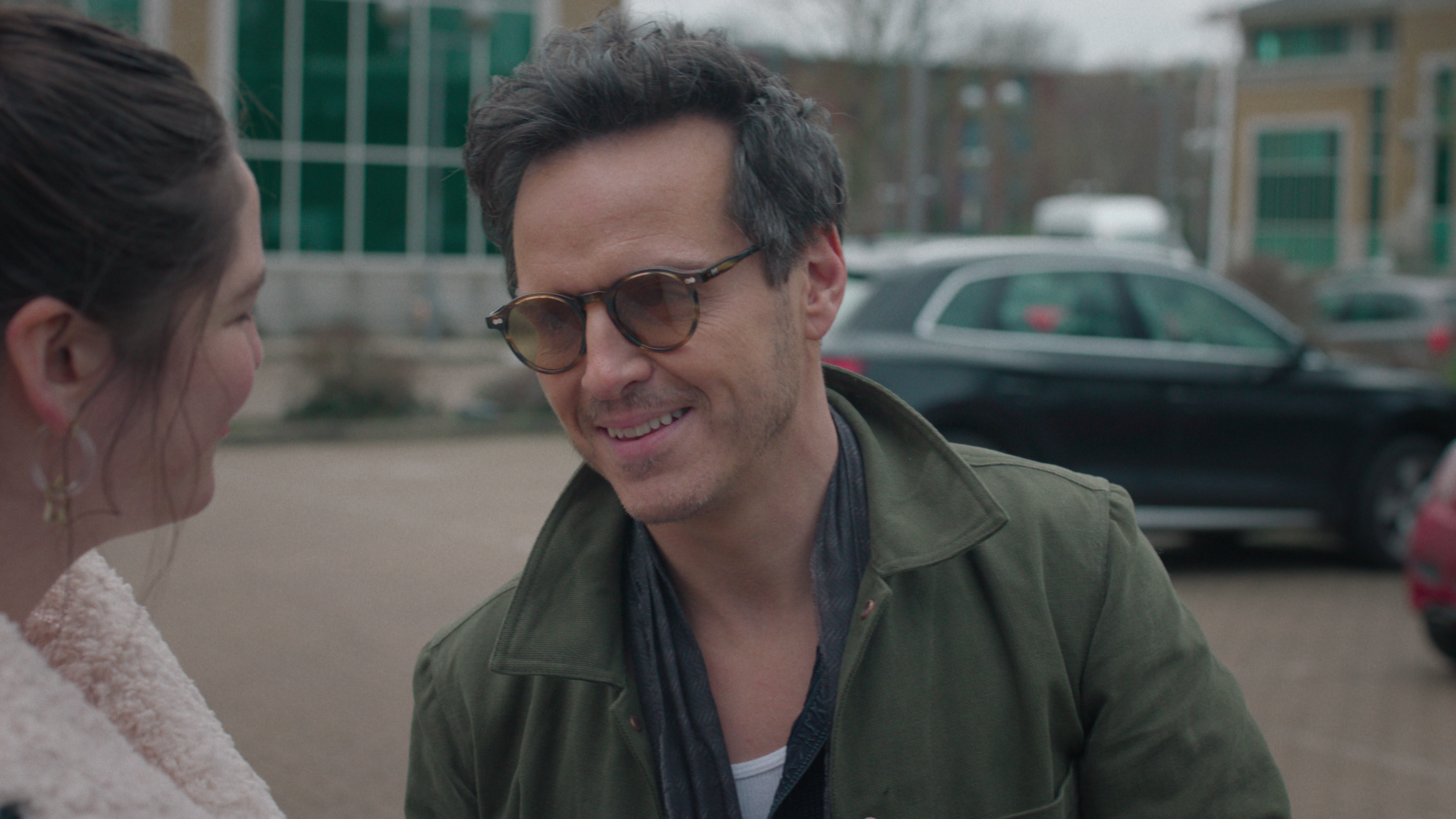 Andrew Scott as film director too much