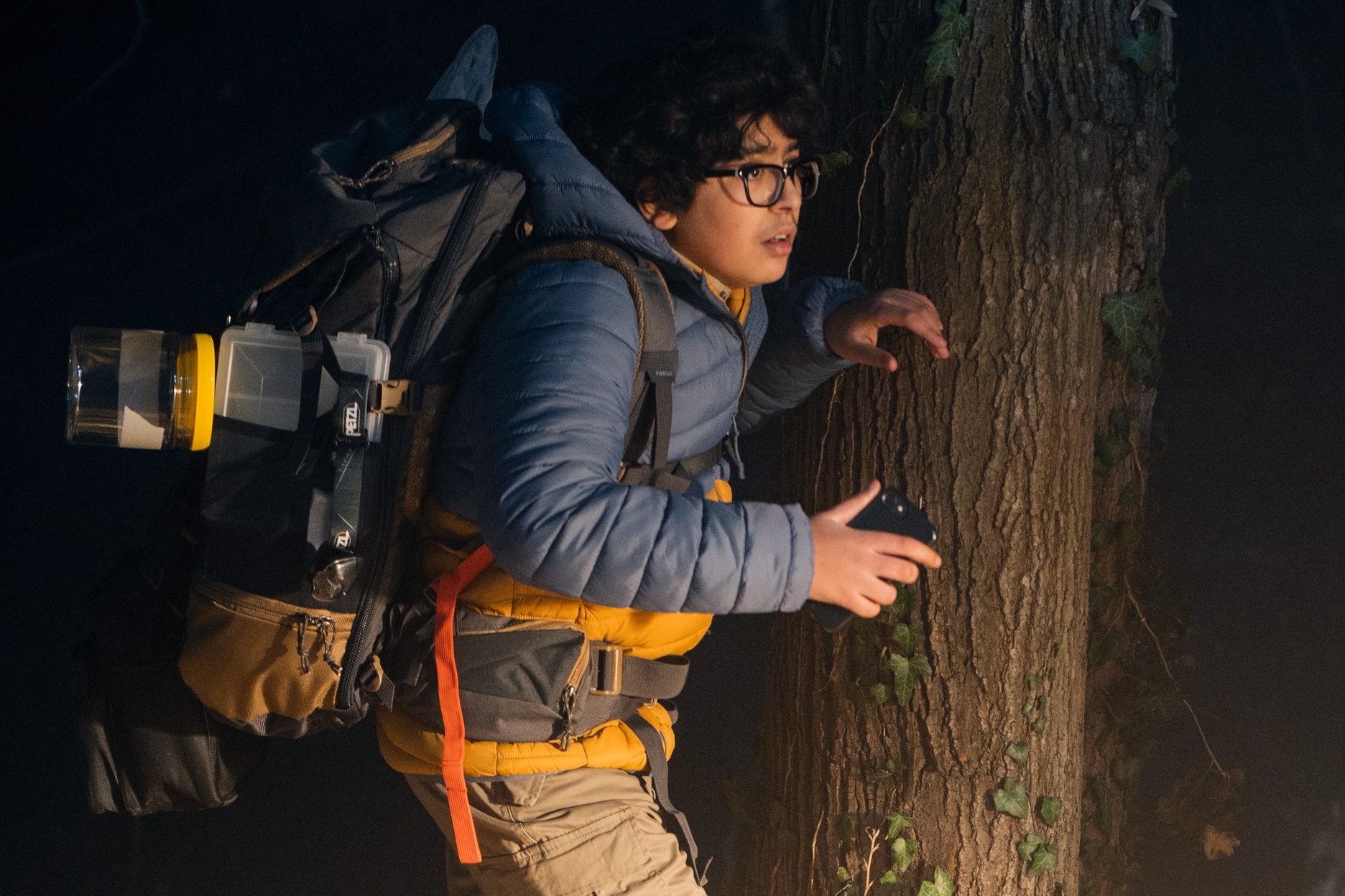 Wednesday. Moosa Mostafa as Eugene Otinger in episode 104 of Wednesday. Cr. Vlad Cioplea/Netflix © 2022