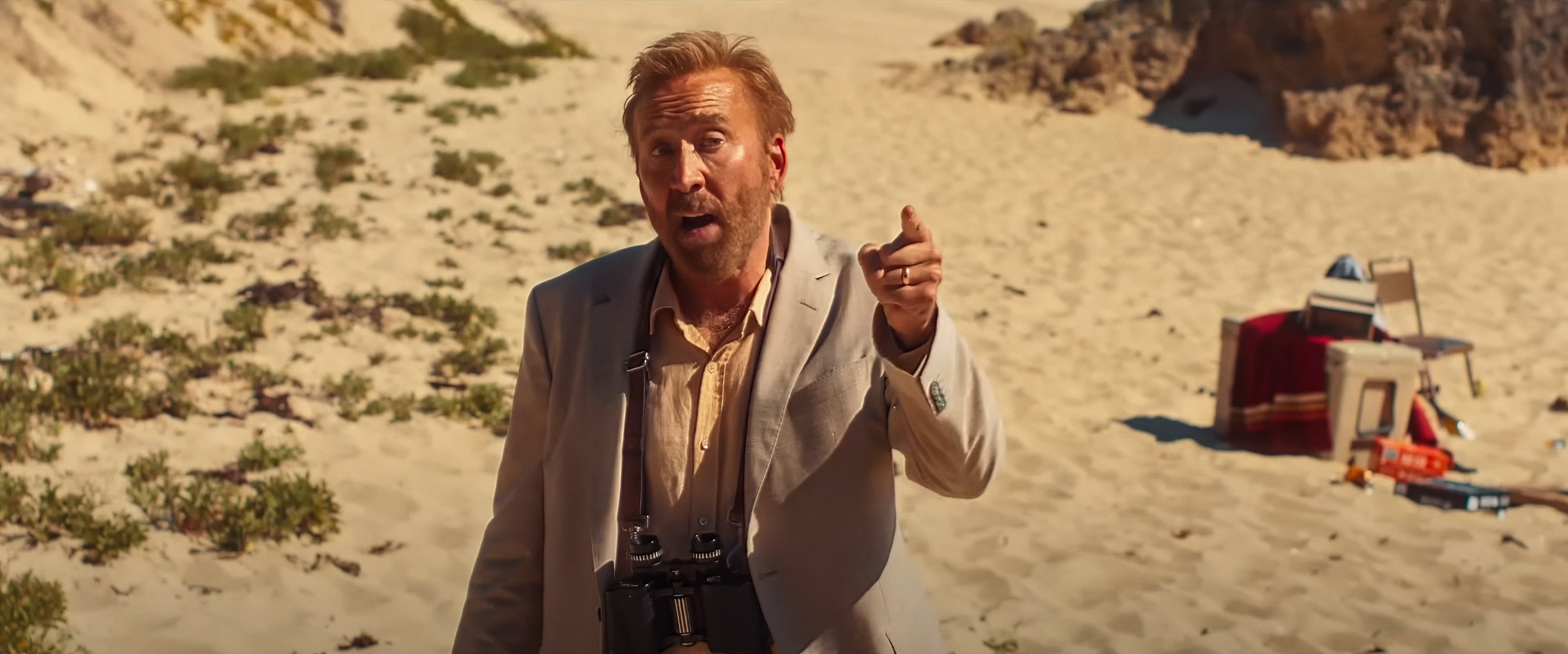 THE SURFER, Nicolas Cage, 2024. © Roadside Attractions / Courtesy Everett Collection