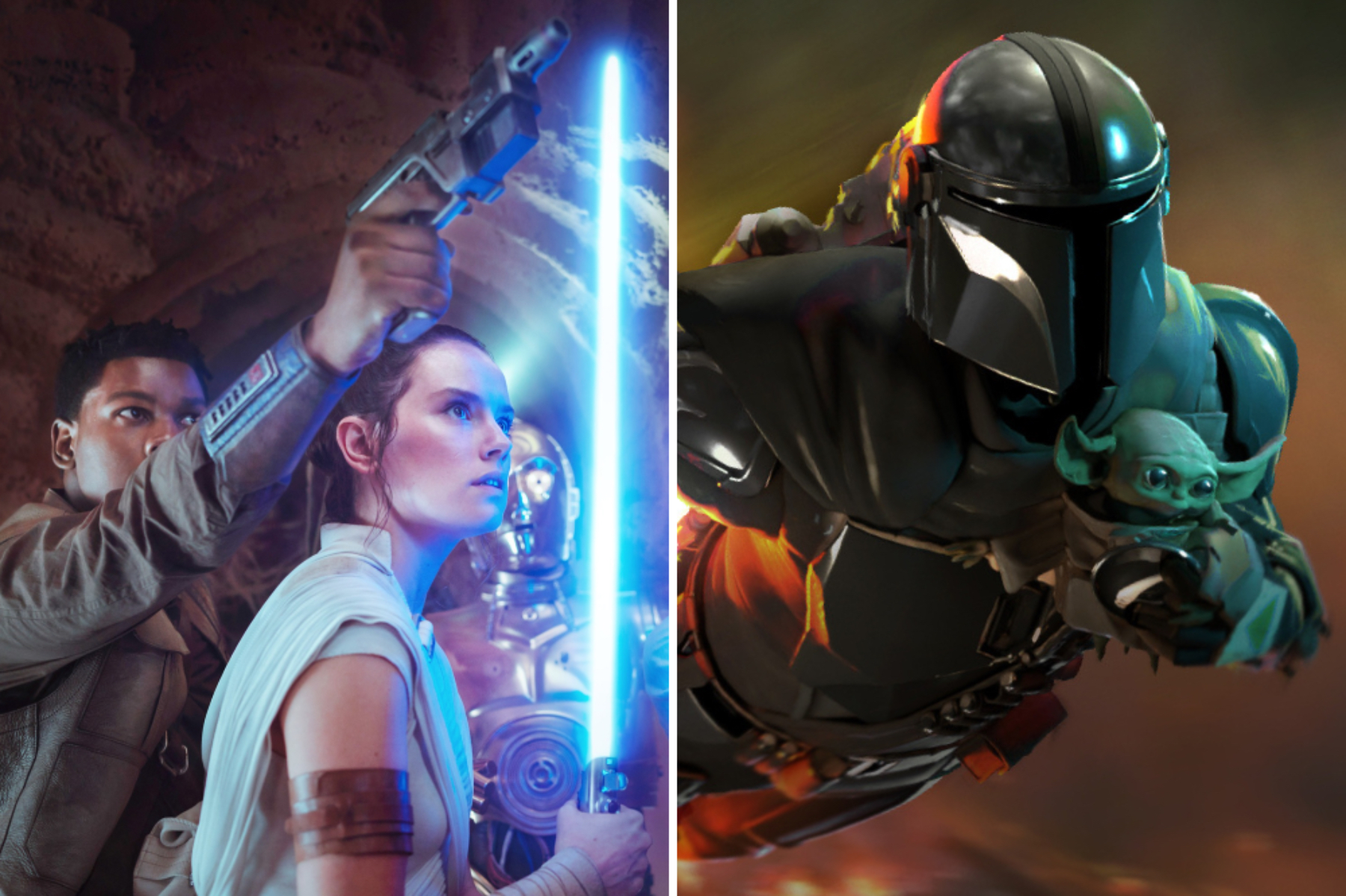 Star Wars The Rise of Skywalker The Mandalorian and Grogu