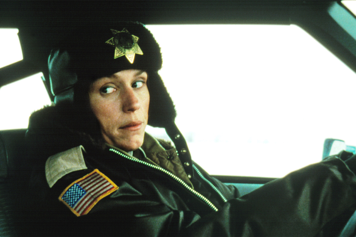 FARGO, Frances McDormand, 1996