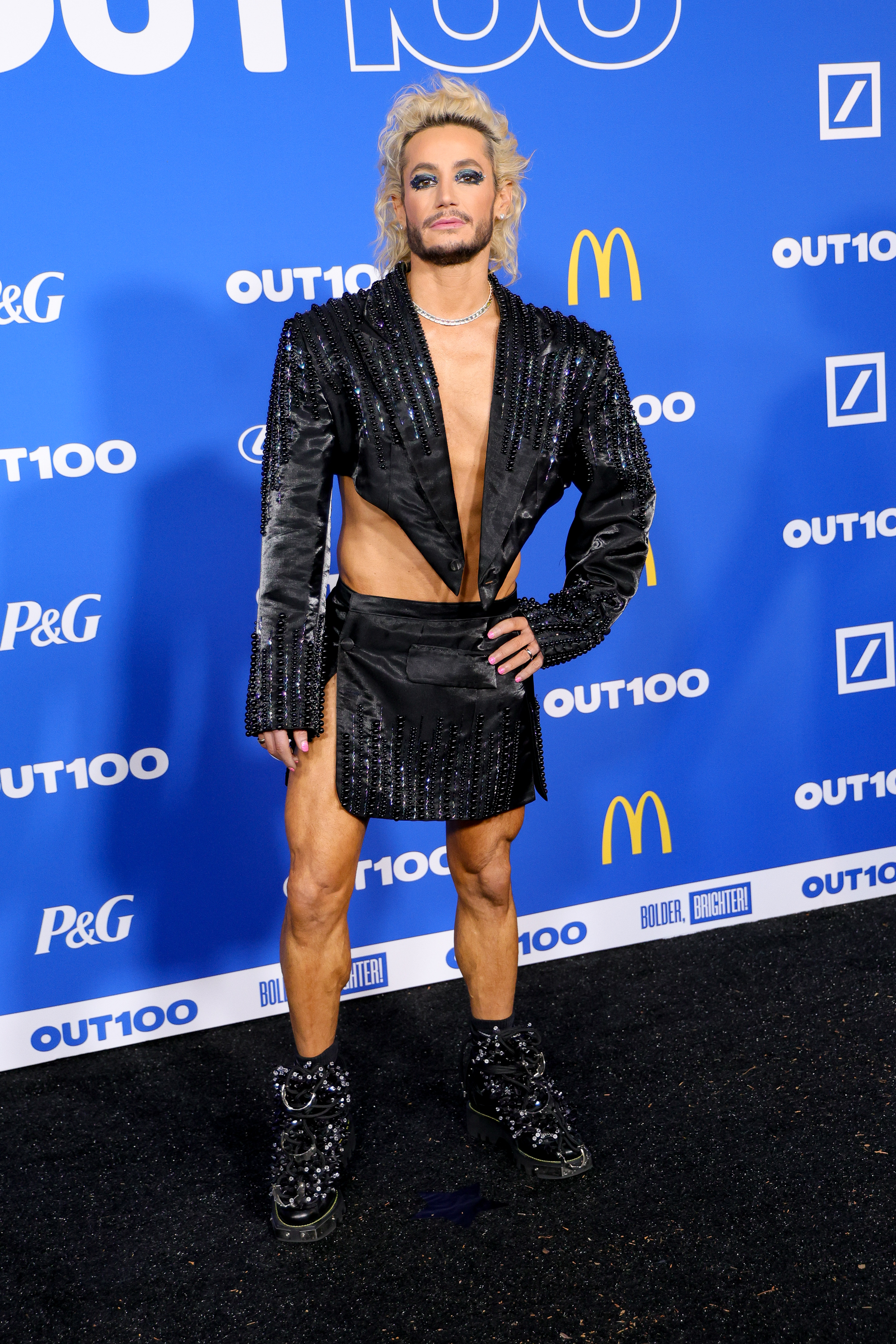 Frankie Grande at the OUT100 Celebration held at nya Studios West on November 21, 2025 in Los Angeles, California. (Photo by River Callaway/Variety via Getty Images)