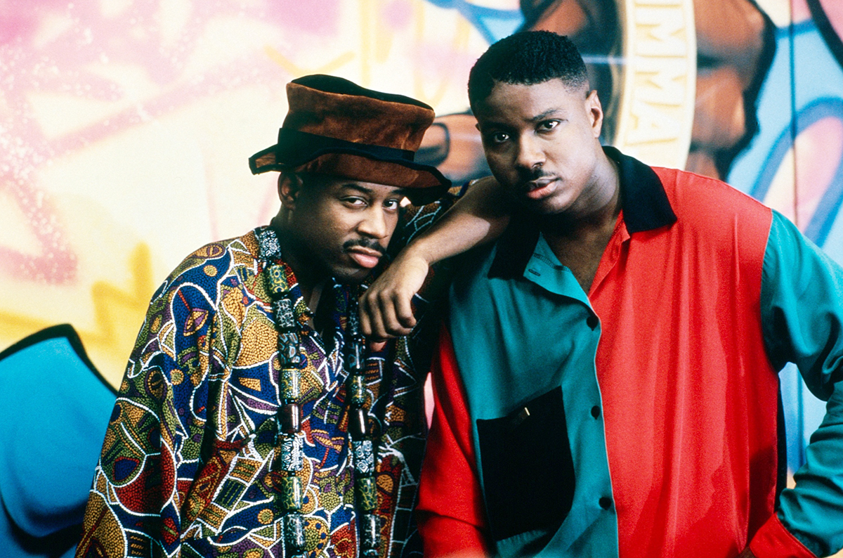 HOUSE PARTY, From left: Martin Lawrence, Christopher Martin, 1990. © New Line Cinema/Courtesy Everett Collection