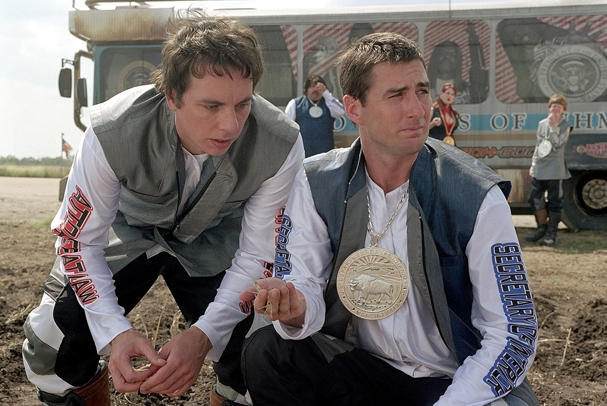 IDIOCRACY, foreground: Dax Shepard, Luke Wilson, 2006. TM & ©20th Century Fox. All rights reserved./courtesy Everett Collection