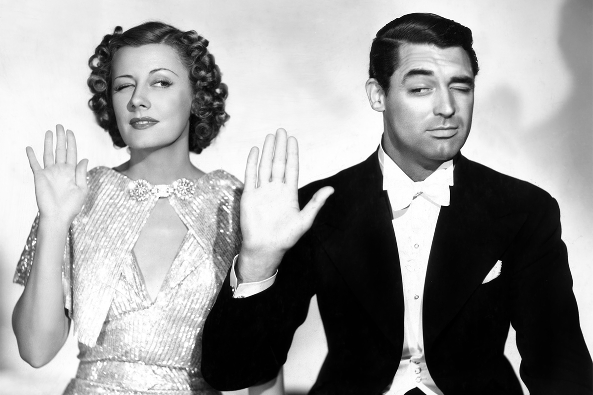 THE AWFUL TRUTH, Irene Dunne, Cary Grant, 1937
