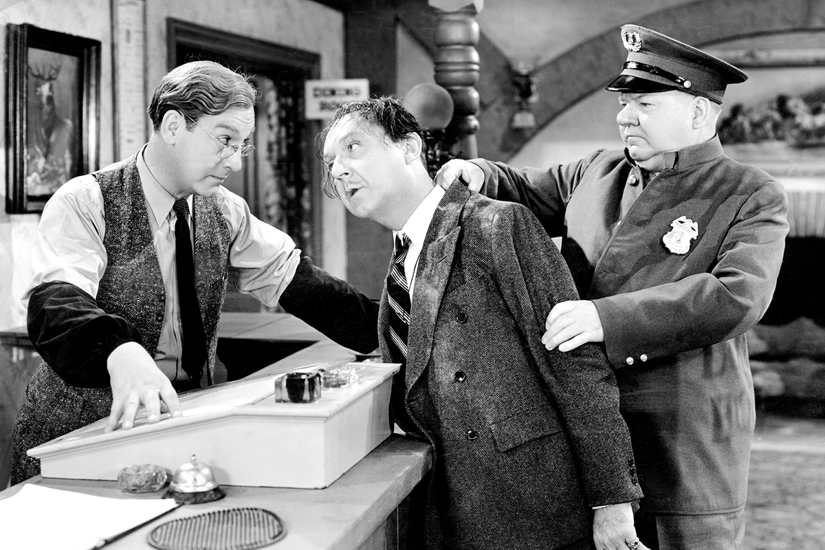 THE BANK DICK, Emmett Vogan, Franklin Pangborn, W.C.Fields, 1940
