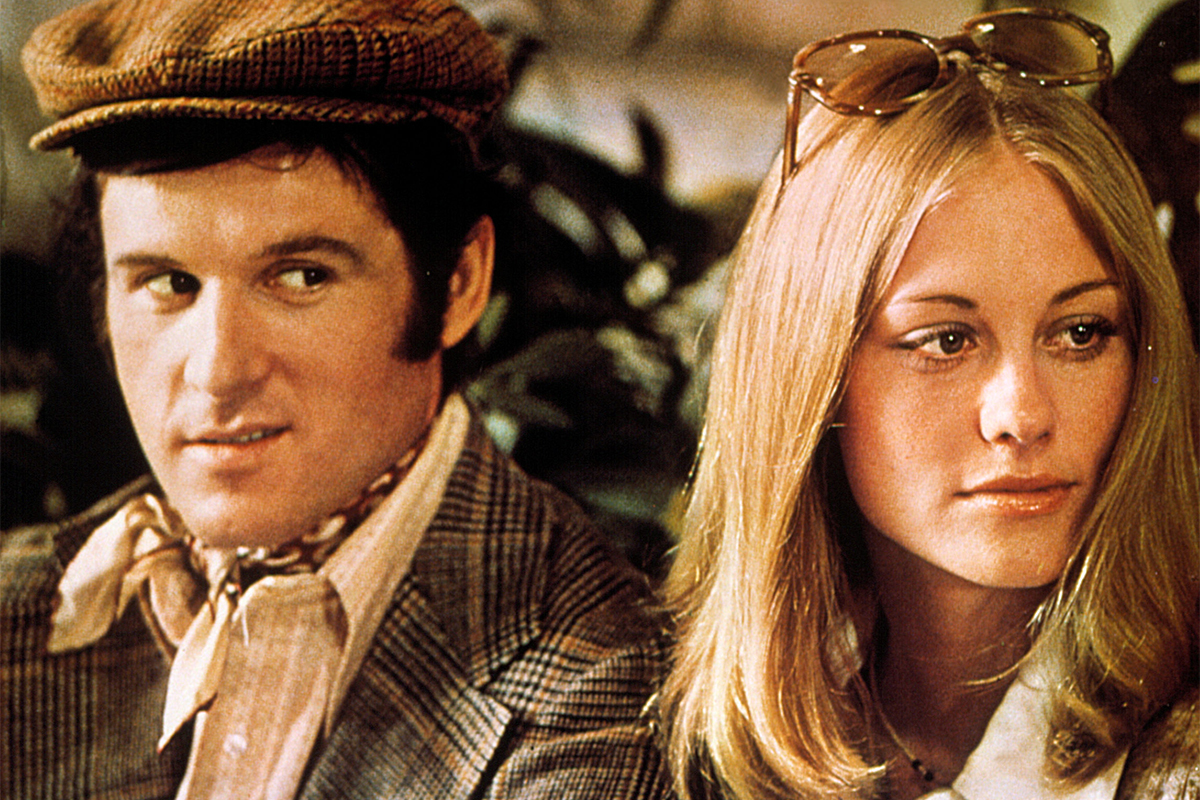 THE HEARTBREAK KID, Charles Grodin, Cybill Shepherd, 1972.