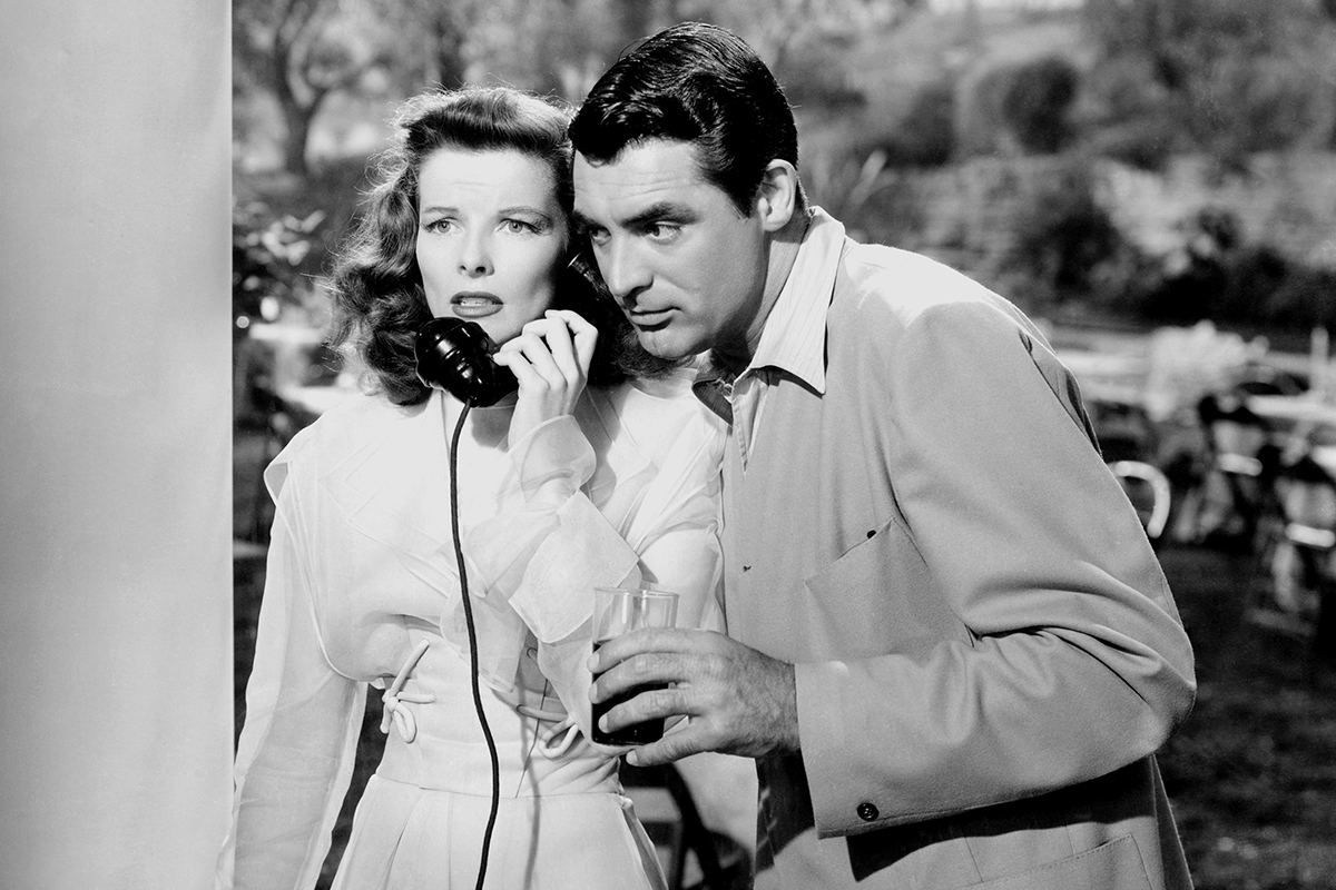 THE PHILADELPHIA STORY, Katharine Hepburn, Cary Grant, 1940