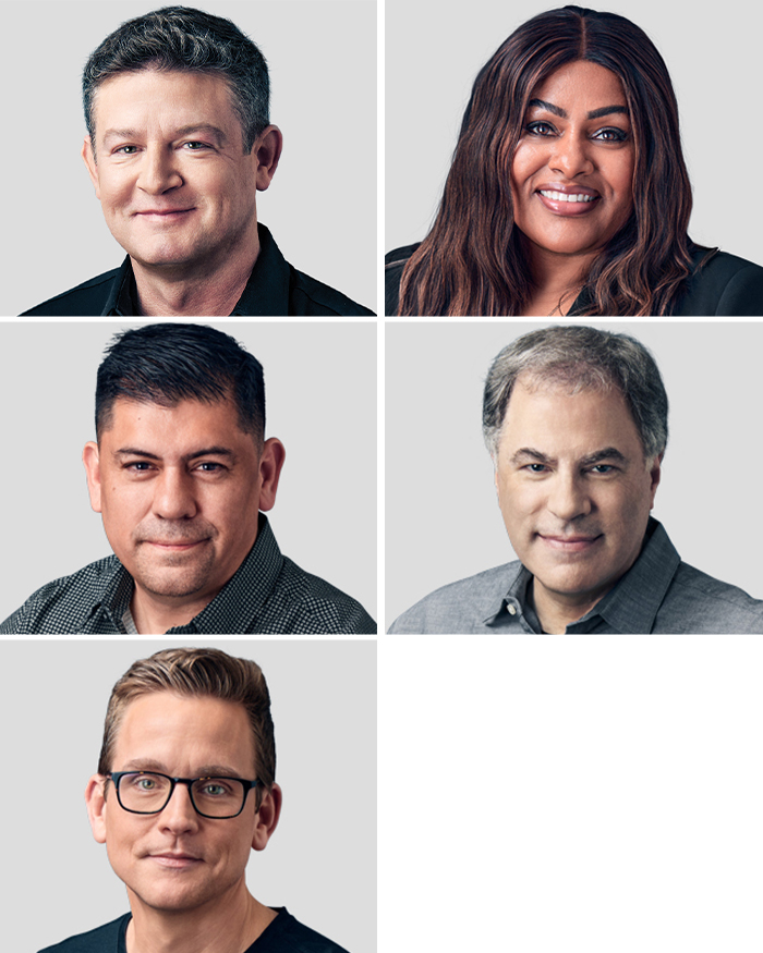 Mark Borda, Miesha Shelley, Rafael Gonzalez, Bradley Holtzman, Craig McCormick