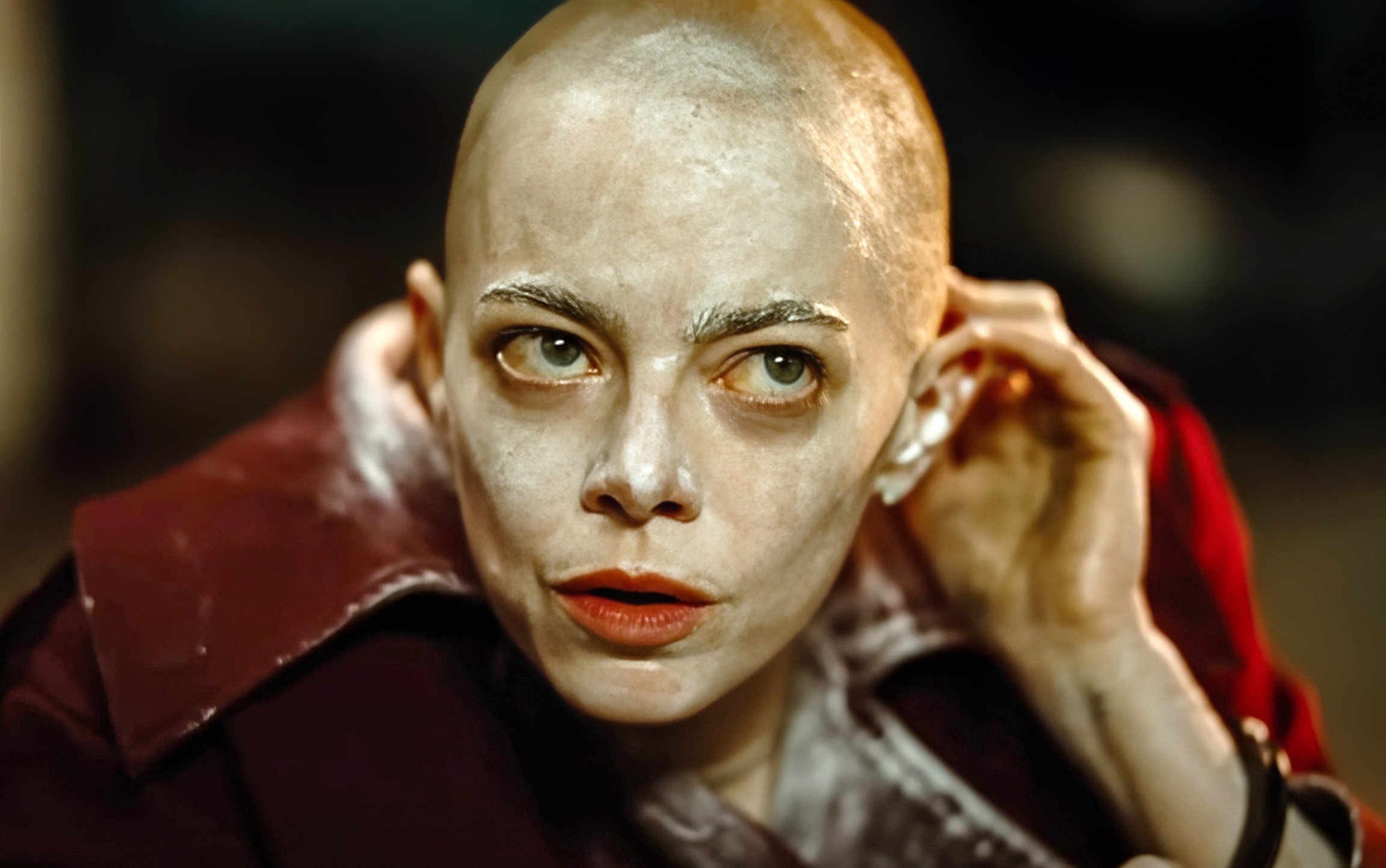 BUGONIA, Emma Stone, 2025.  ©Focus Features / Courtesy Everett Collection