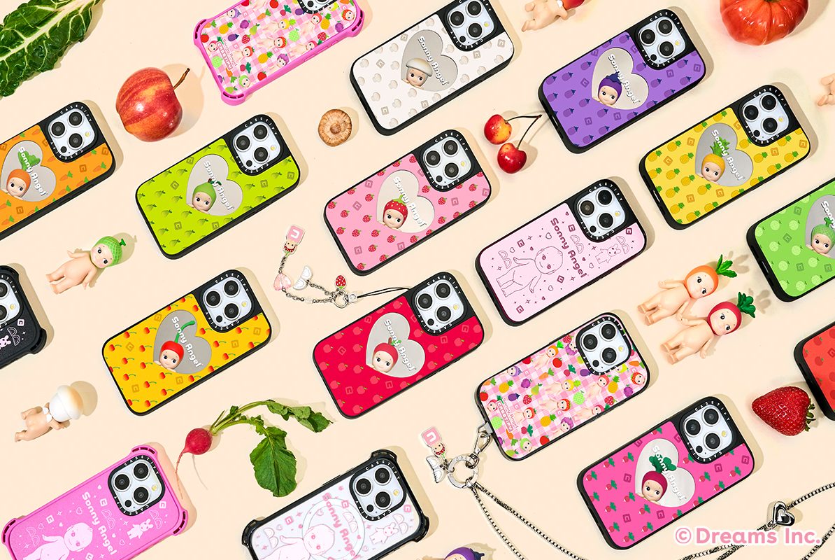 The Sonny Angel x Casetify collection, phone accessories, collectibles, limited edition, cases, charms