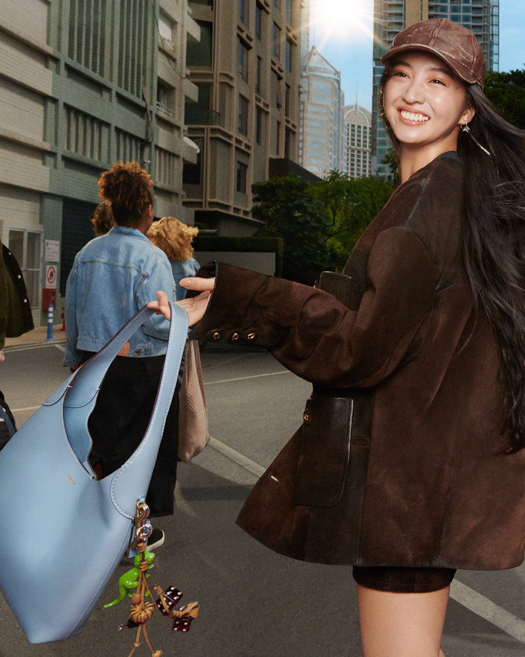 Koki in Coach's spring '25 campaign