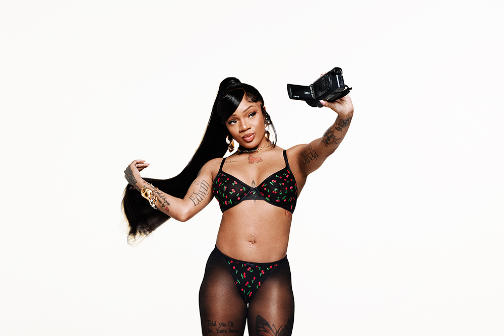 GloRilla for Savage x Fenty, lingerie, campaign, Fenty Skin, Fenty Beauty, Fenty Hair, Rihanna