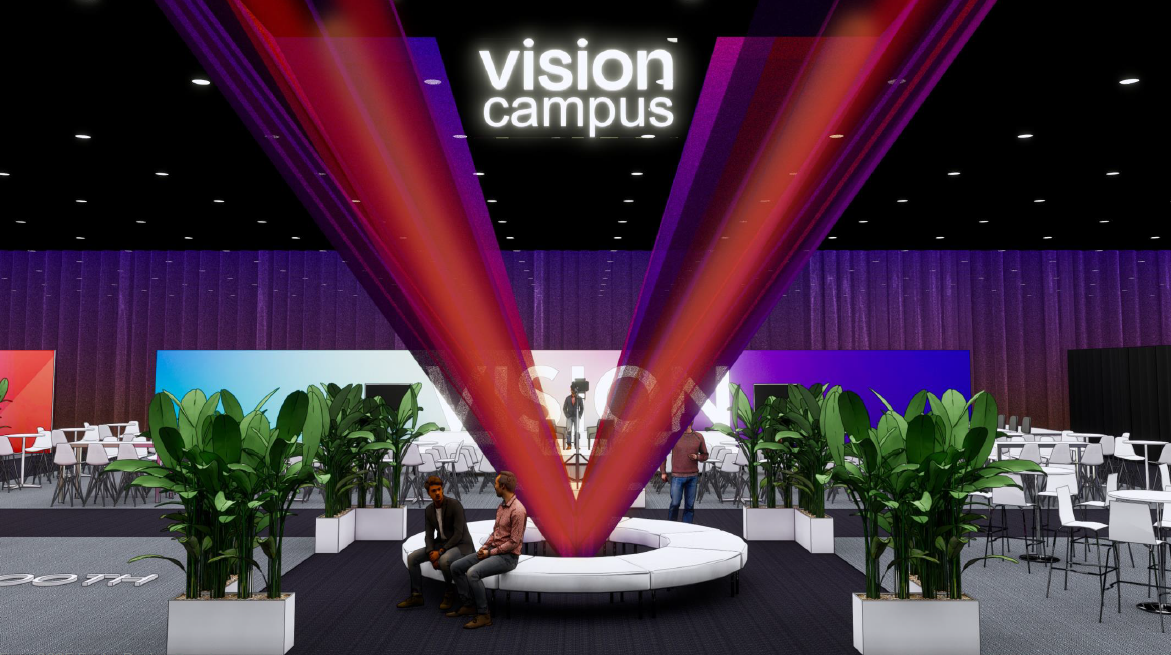 A rendering of Vision Expo East in Orlando.