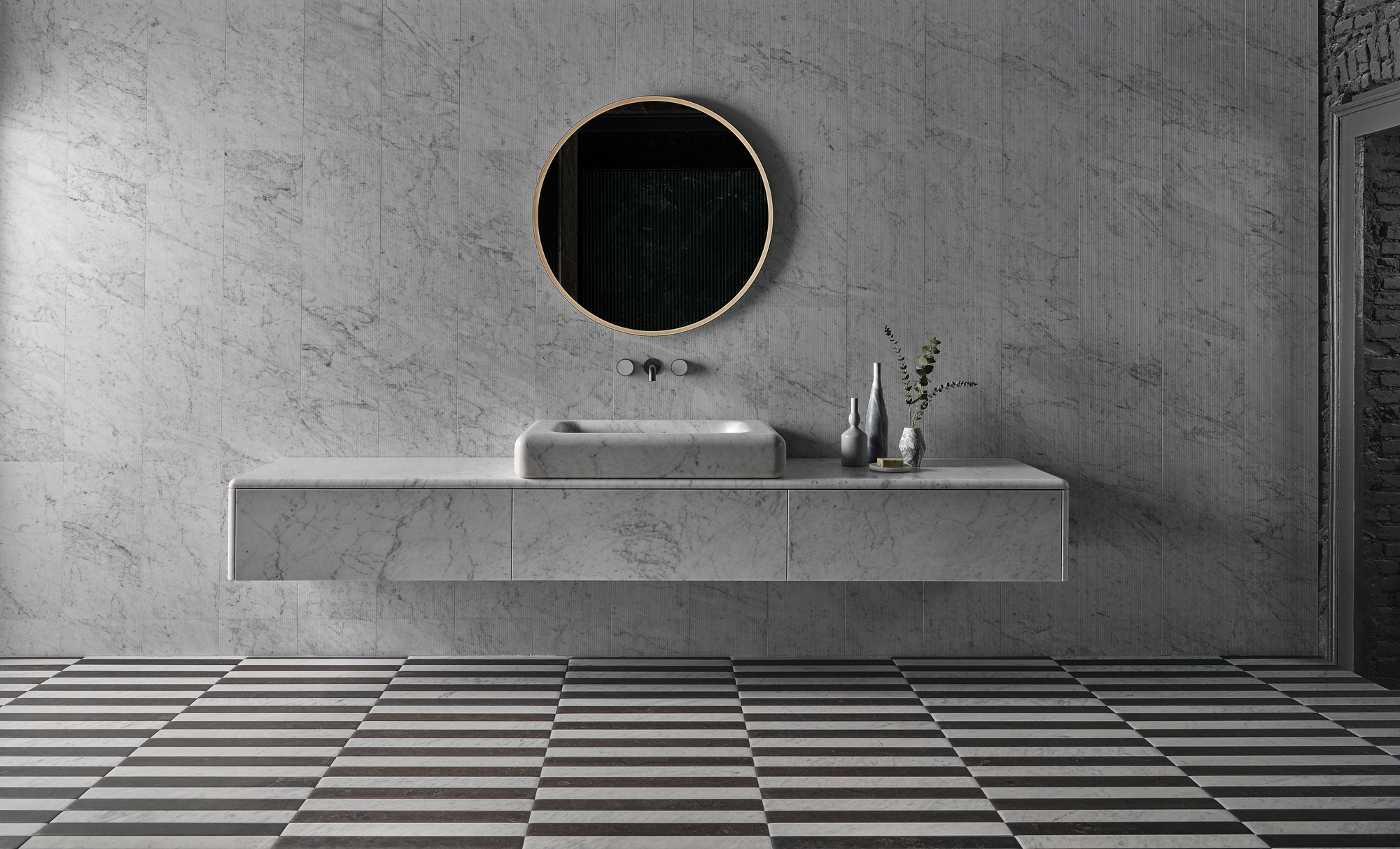 natural stone bathroom by Salvatori
