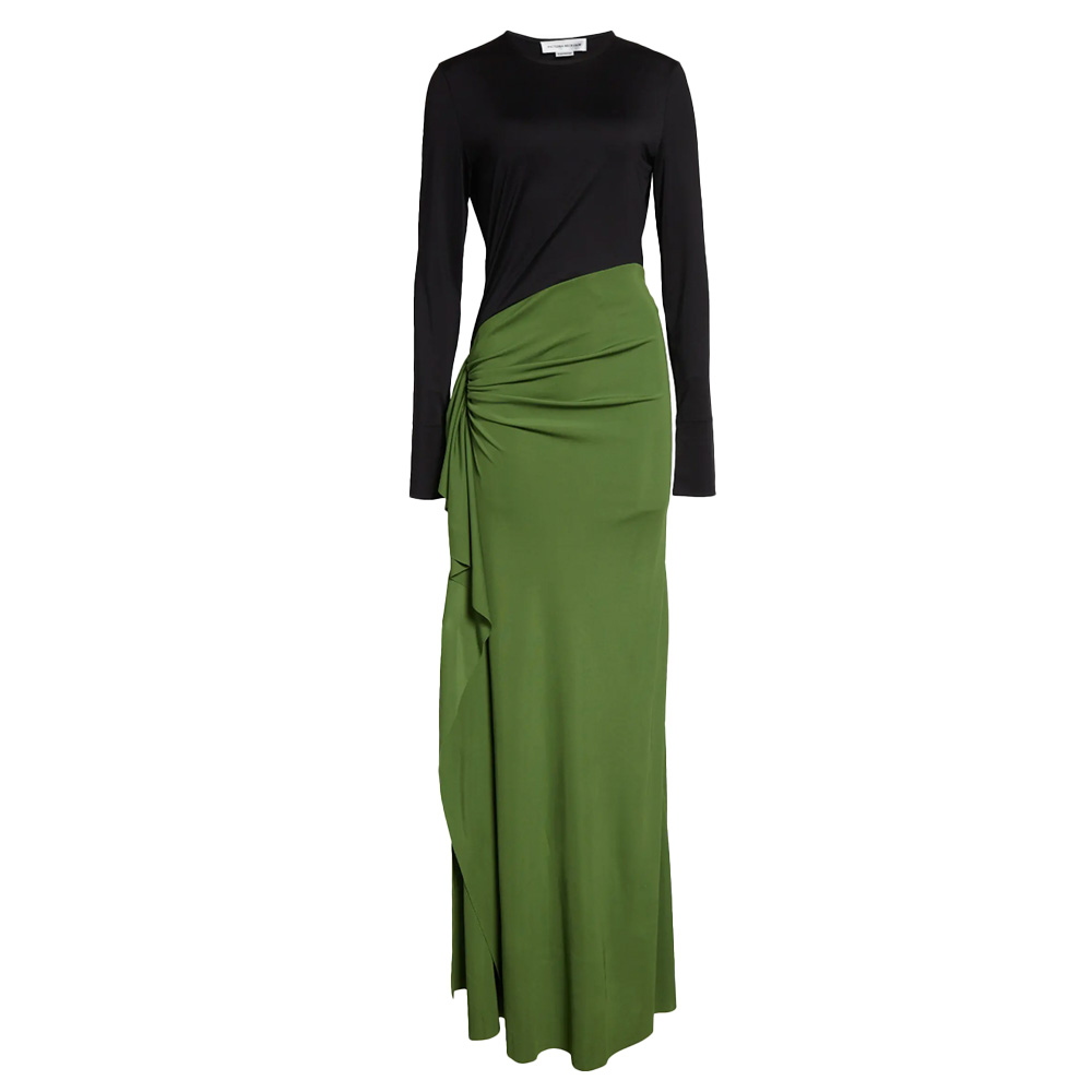 Victoria Beckham Colorblock Jersey Gown