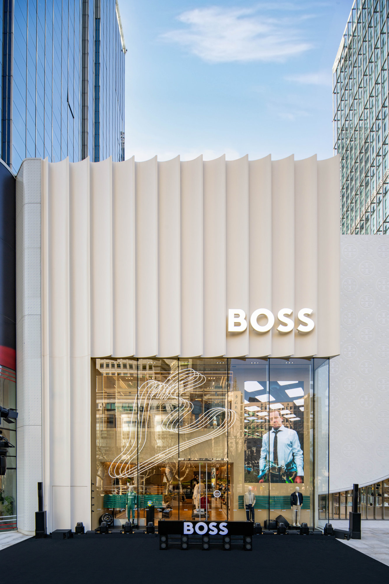 The company opened a new flagship store in Shanghai, China, in late March.