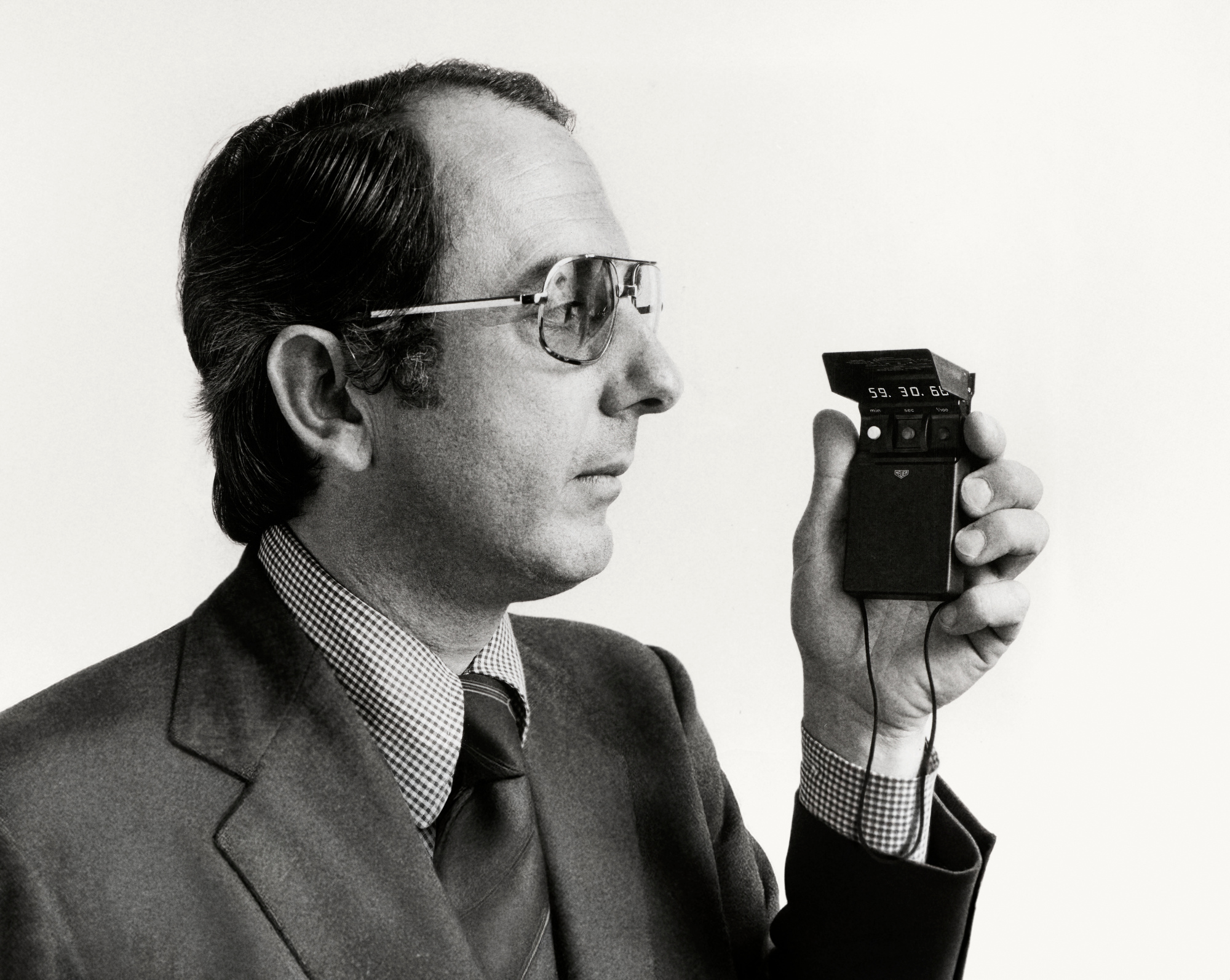 Jack Heuer in the Tag Heuer eyewear campaign