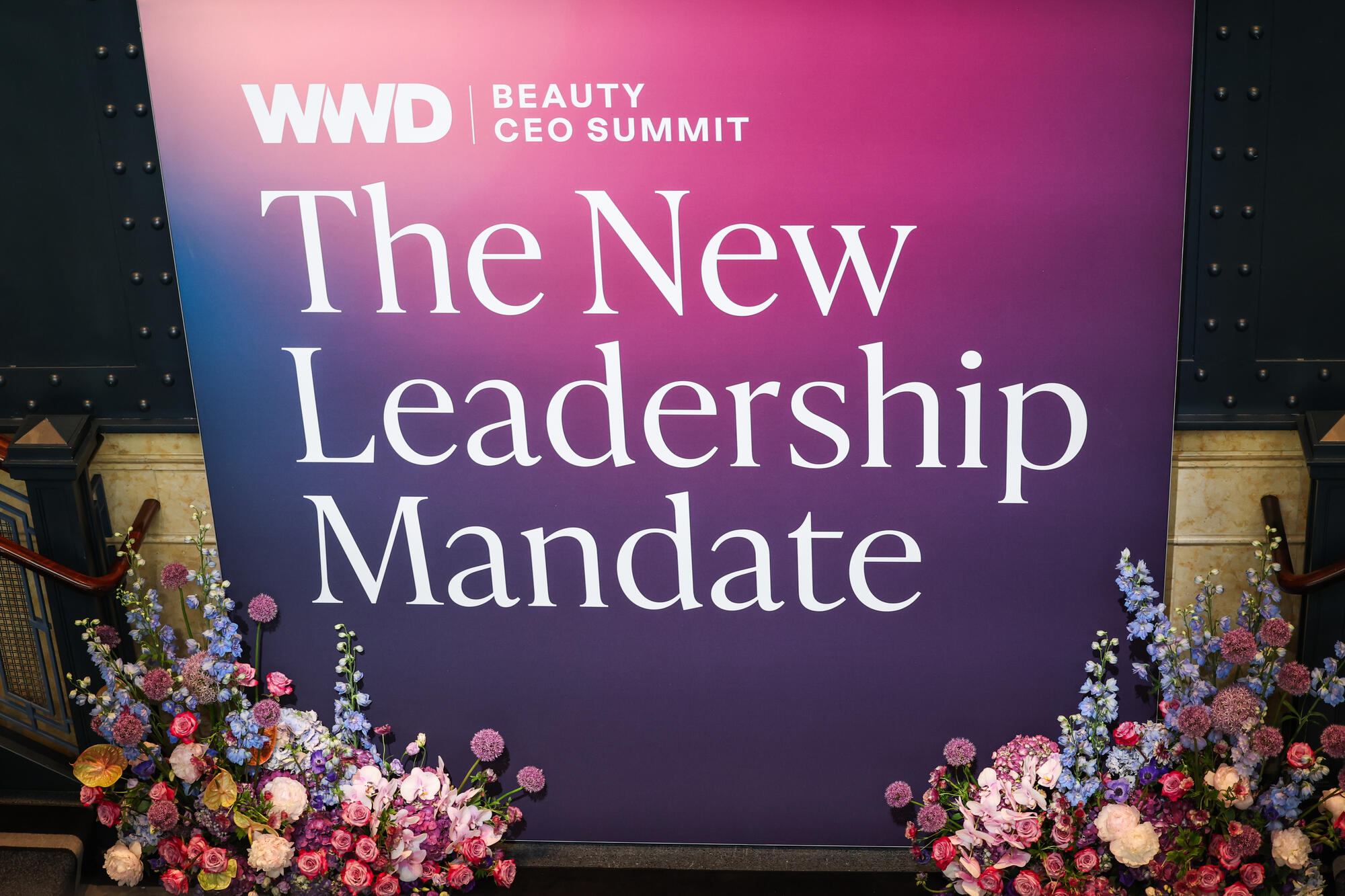 Atmosphere at the 2025 WWD Beauty CEO Summit held at Cipriani South Street on May 08, 2025 in New York, New York.