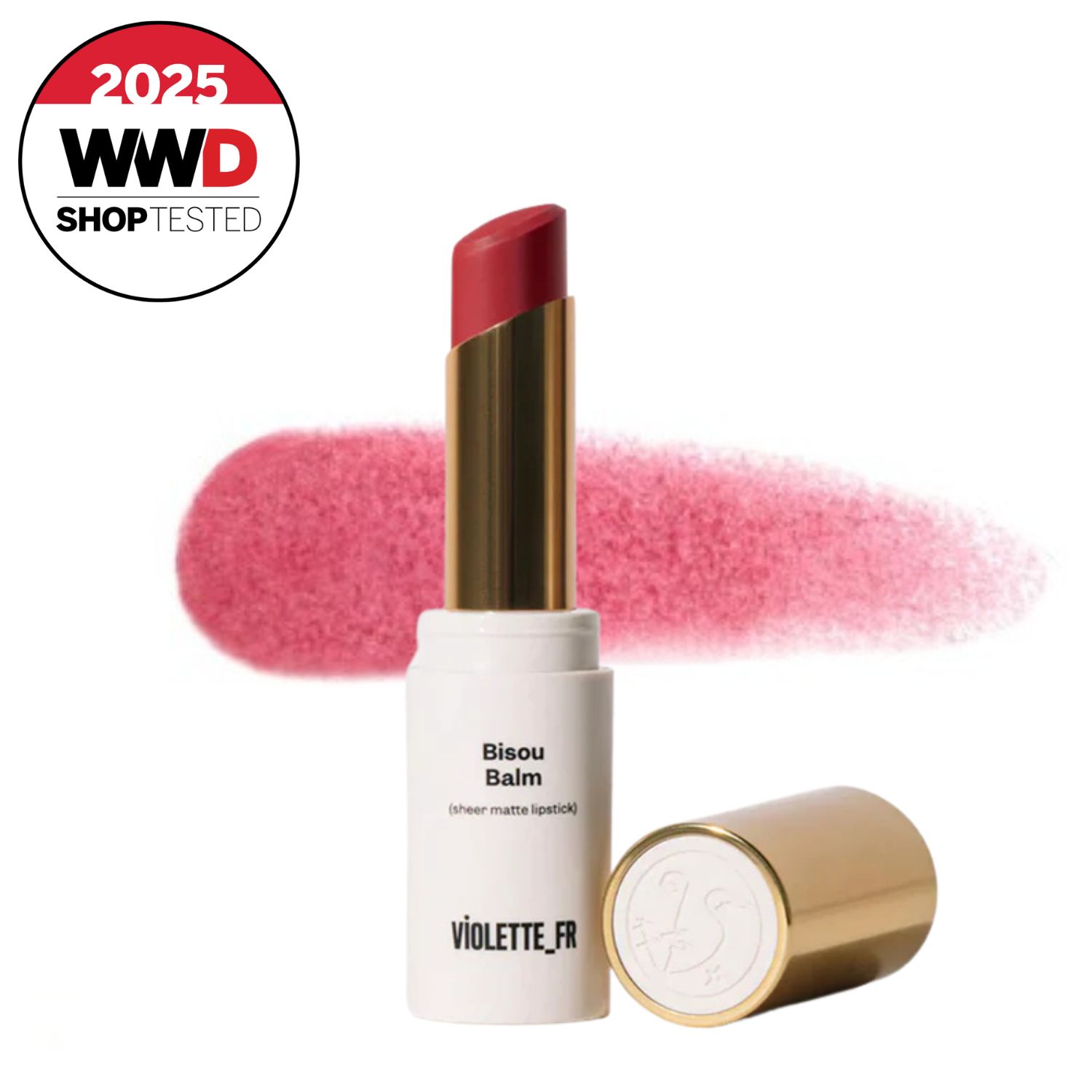 Violette Bisou Balm Sheer Matte Lipstick