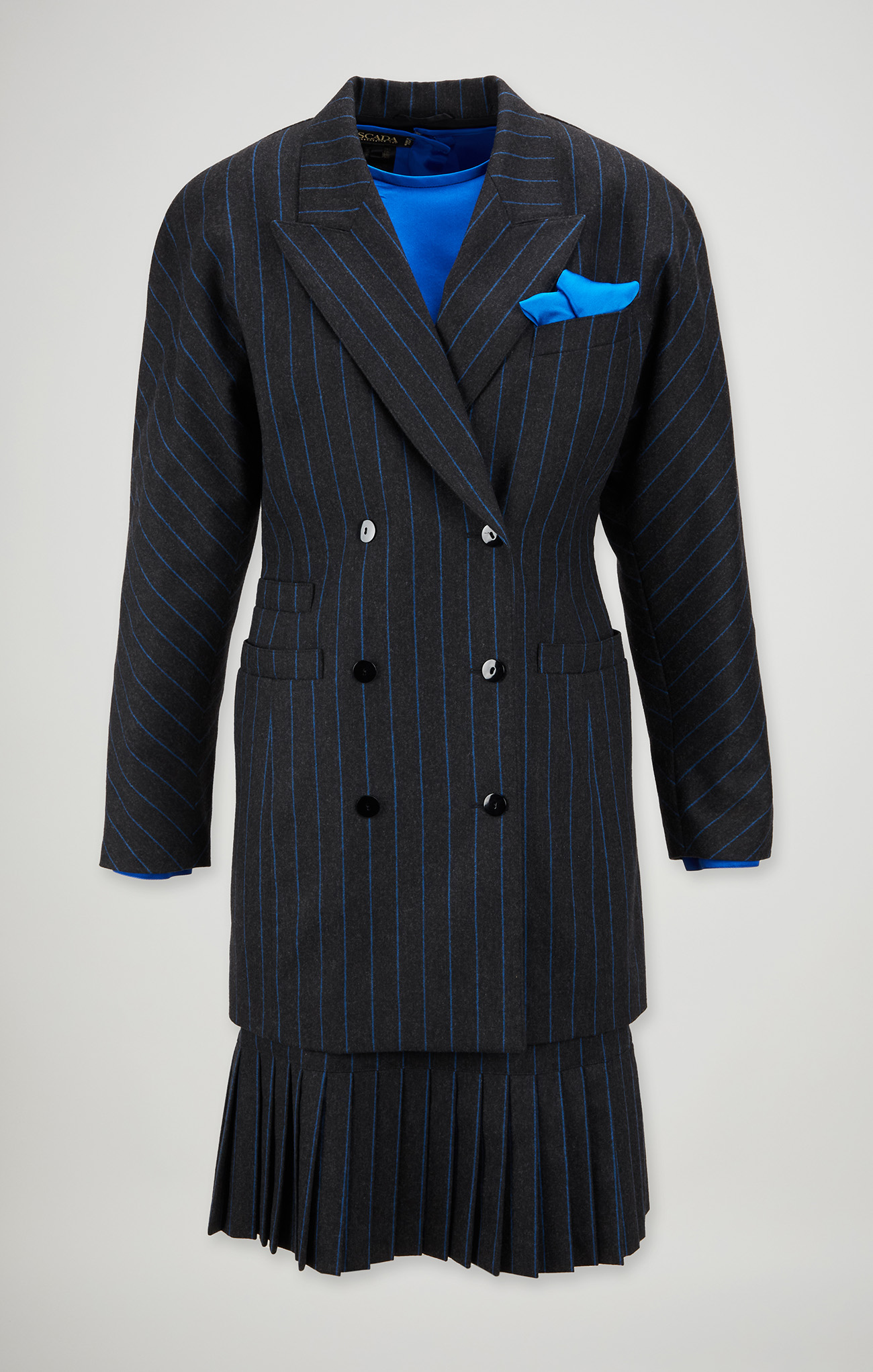 Photo Worn Three-Piece Escada Suit — Estimate: $30,000-$50,000