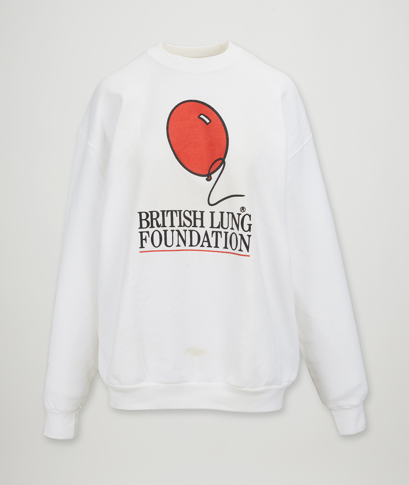 Princess Diana's 1997 British Lung Foundation Sweatshirt