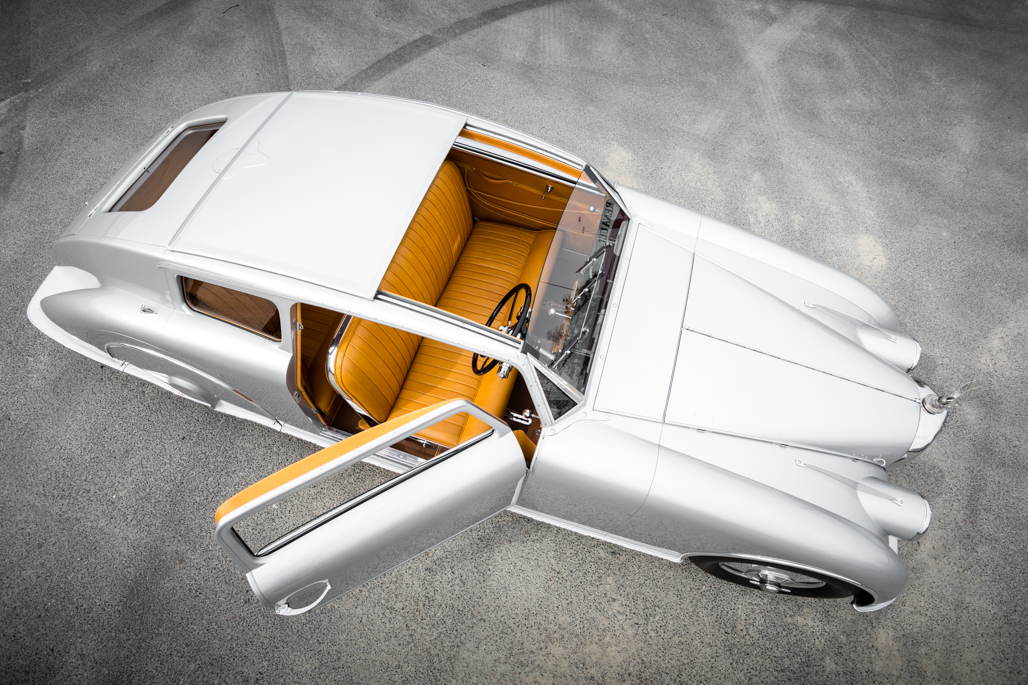 Avions Voisin C28 Aérosport with leather interiors by Ateliers Horizons