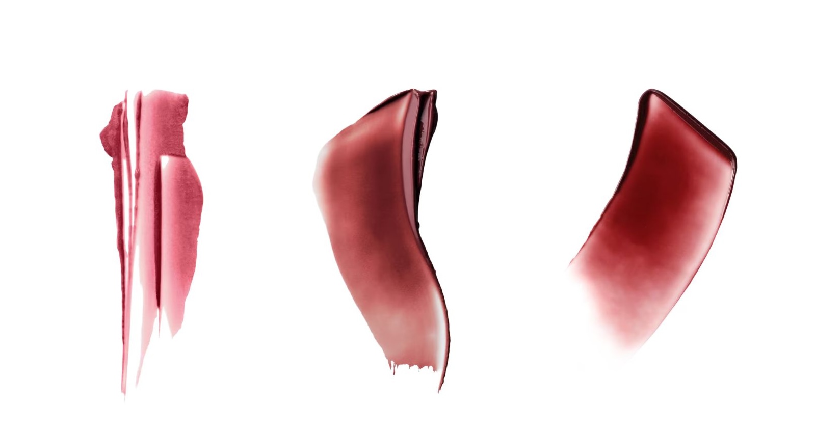swatches of all Clinique Black Honey lipstick colors