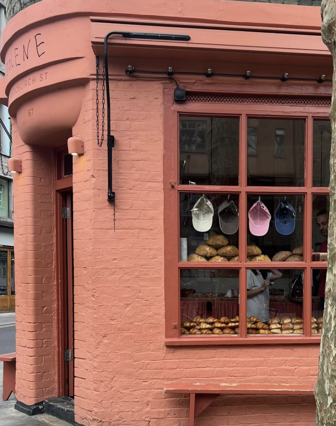 Outside of Jolene's Colebrooke Row location.