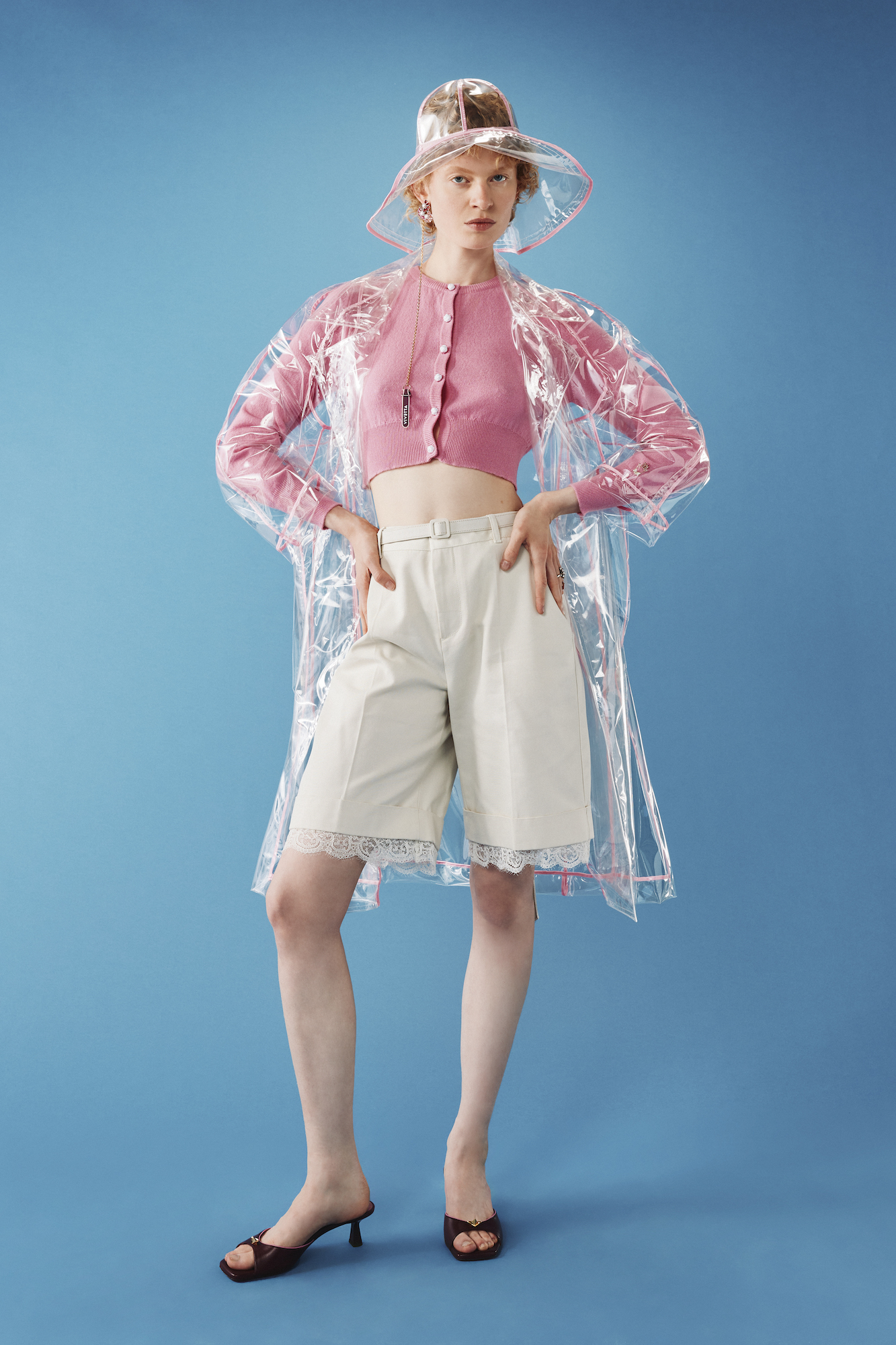 model wearing Vivetta Resort 2026 Collection