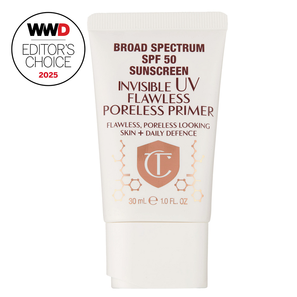 white container of sunscreen to wear under makeup