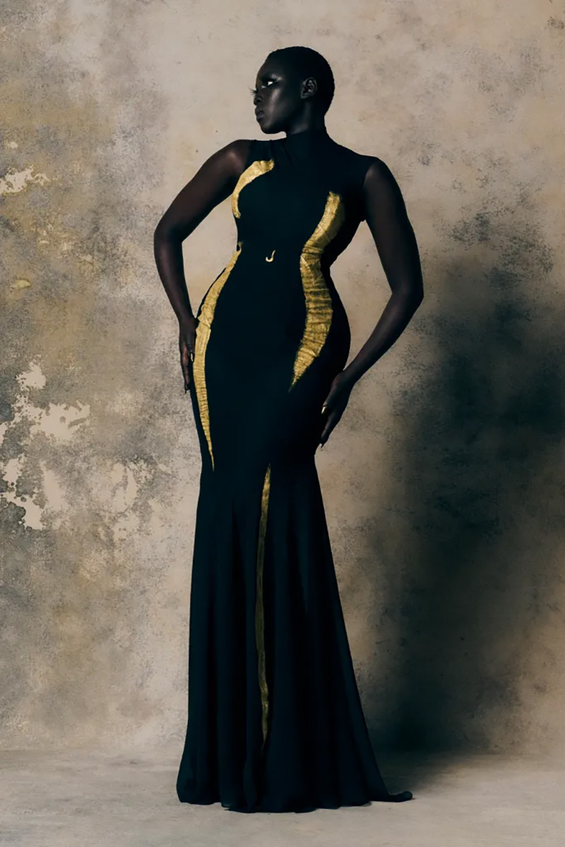 Harris Reed's fall 2025 ready-to-wear collection.