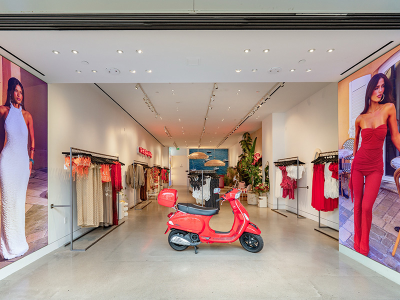 'Le Club Outcast' at The Grove in Los Angeles.