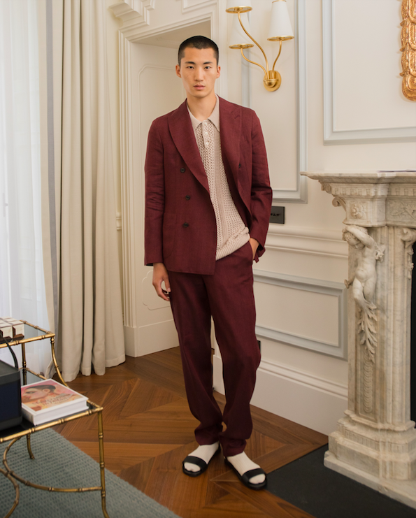 A look from the Drumohr spring 2026 collection.