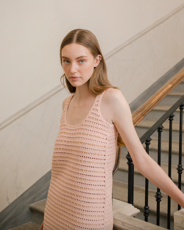 A look from the Drumohr spring 2026 collection.