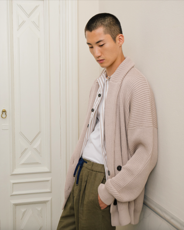 A look from the Drumohr spring 2026 collection.