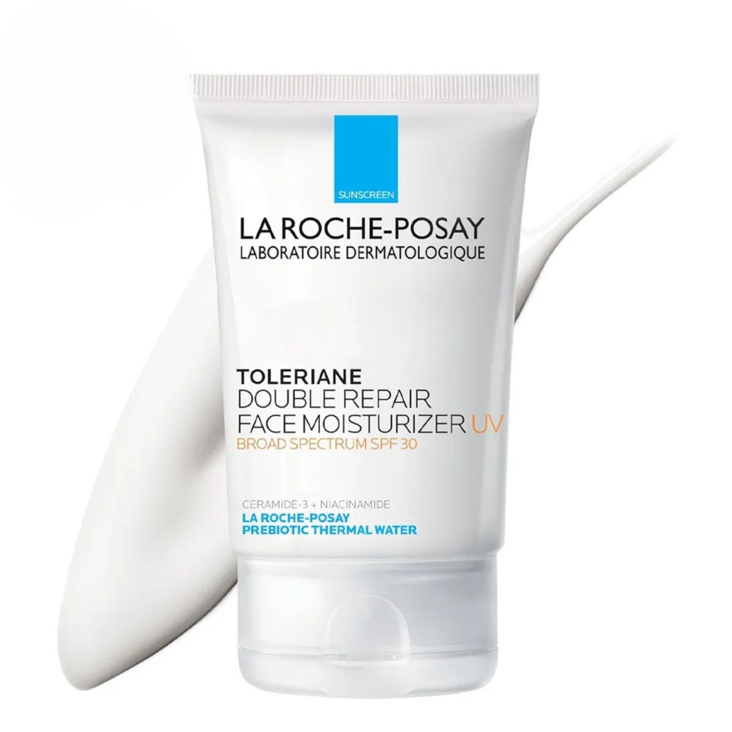 white tube of sunscreen