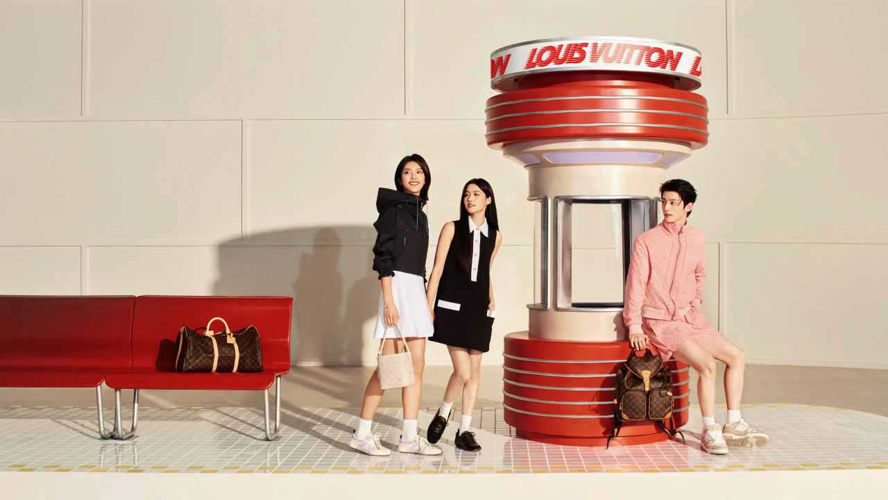 Louis Vuitton's Qixi campaign.