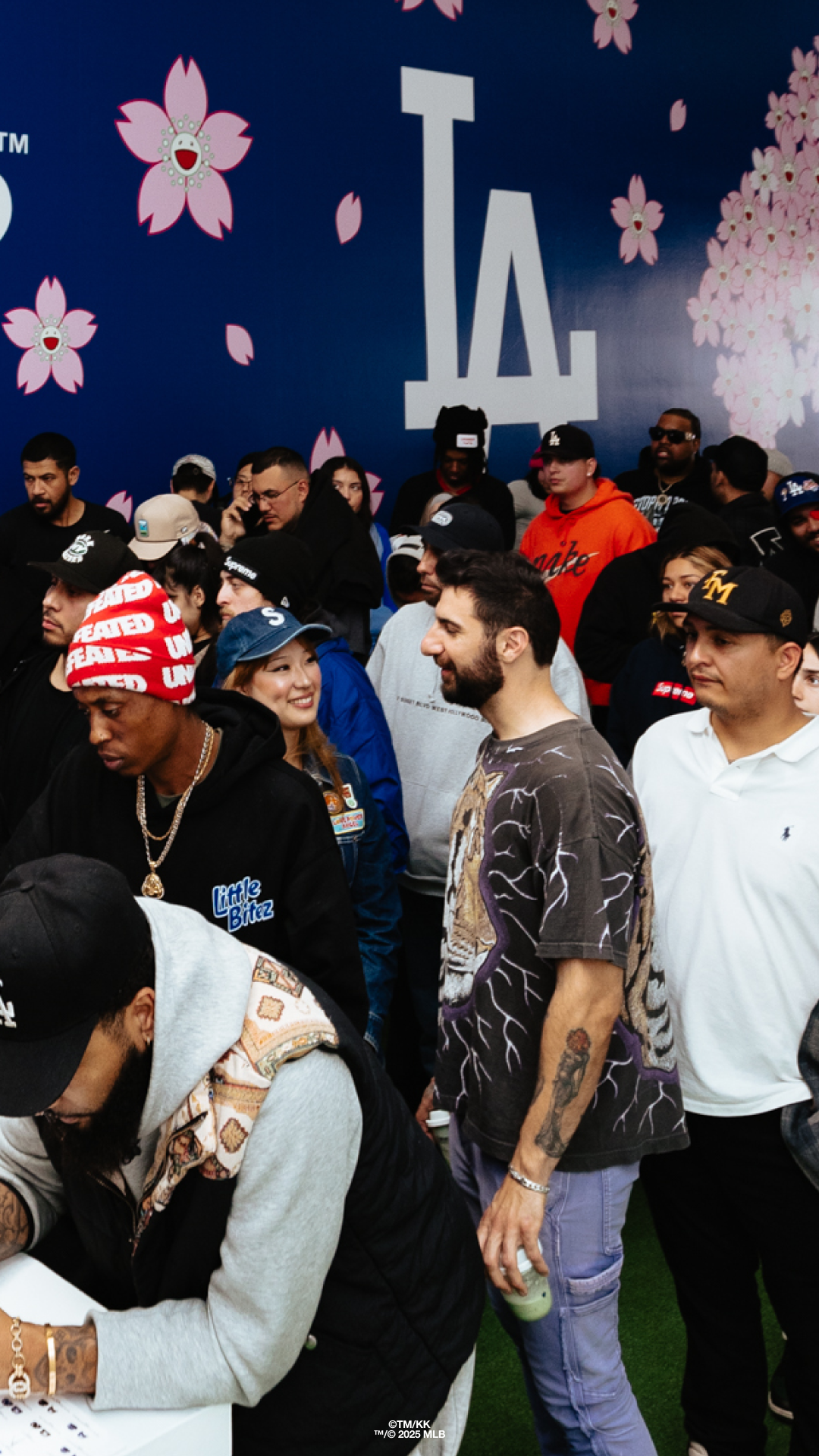 Murakami x Dodgers launch at Complex LA