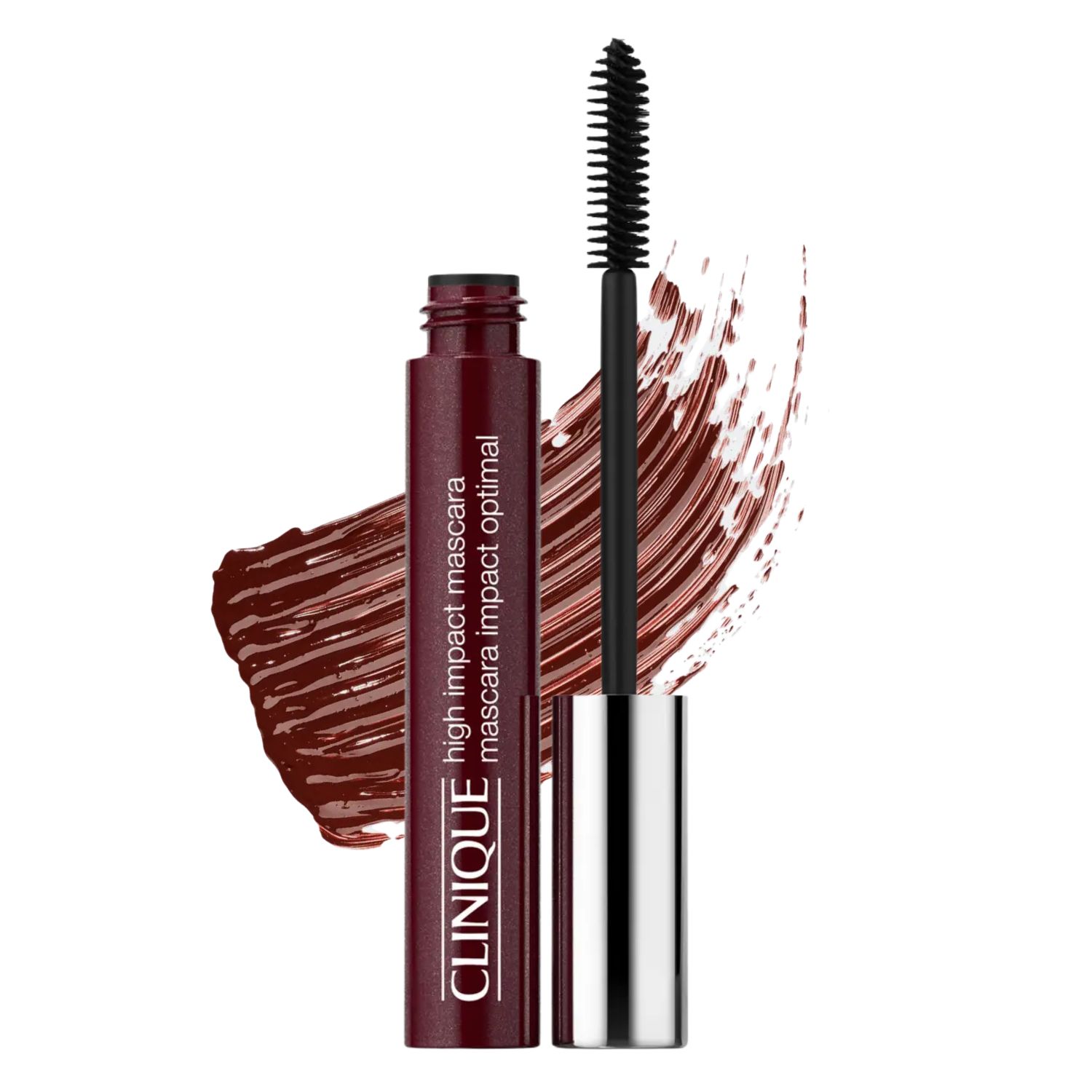 Clinique brown mascara with swatch