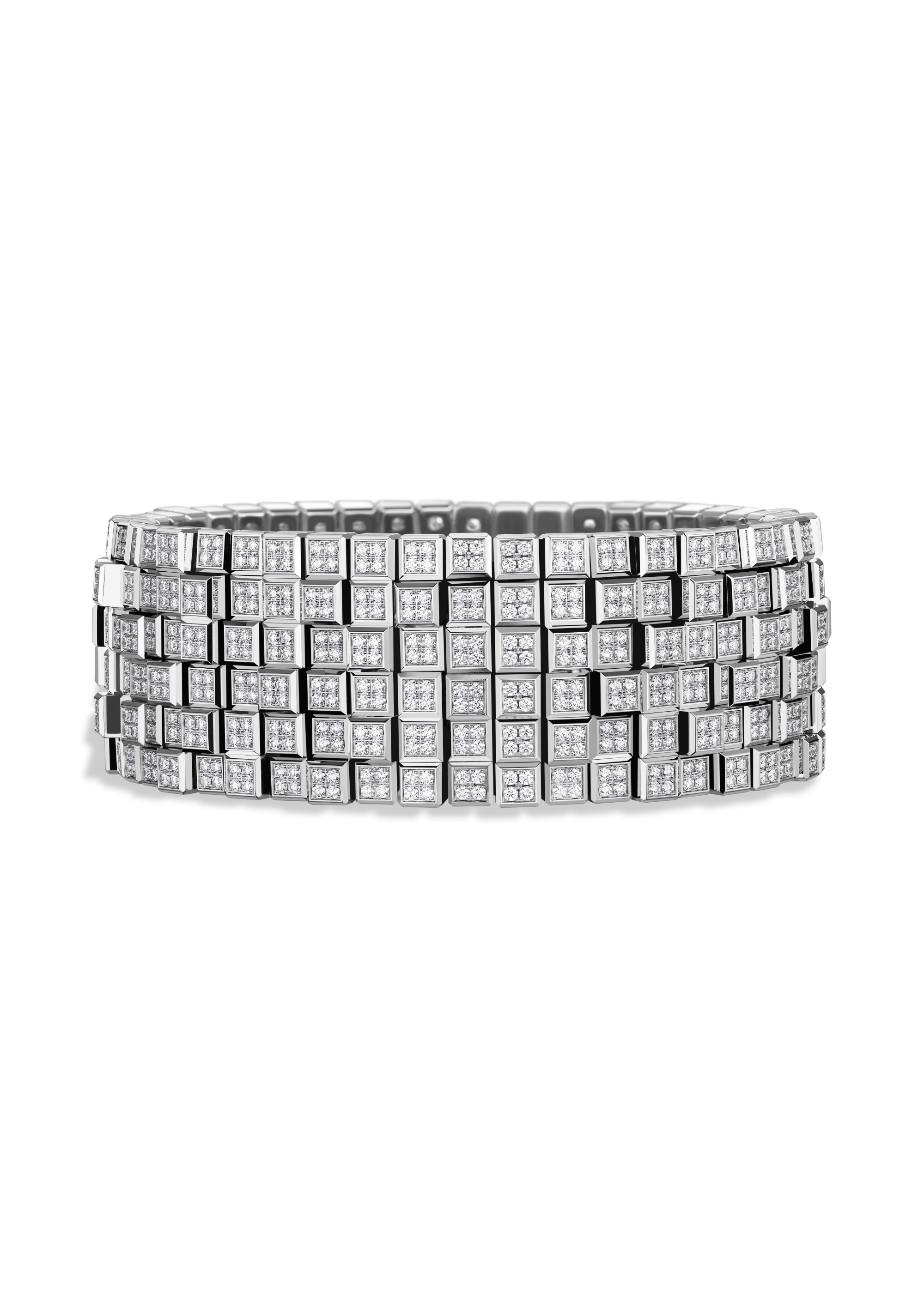Chopard's high jewelry bracelet from the Ice Cube collection.