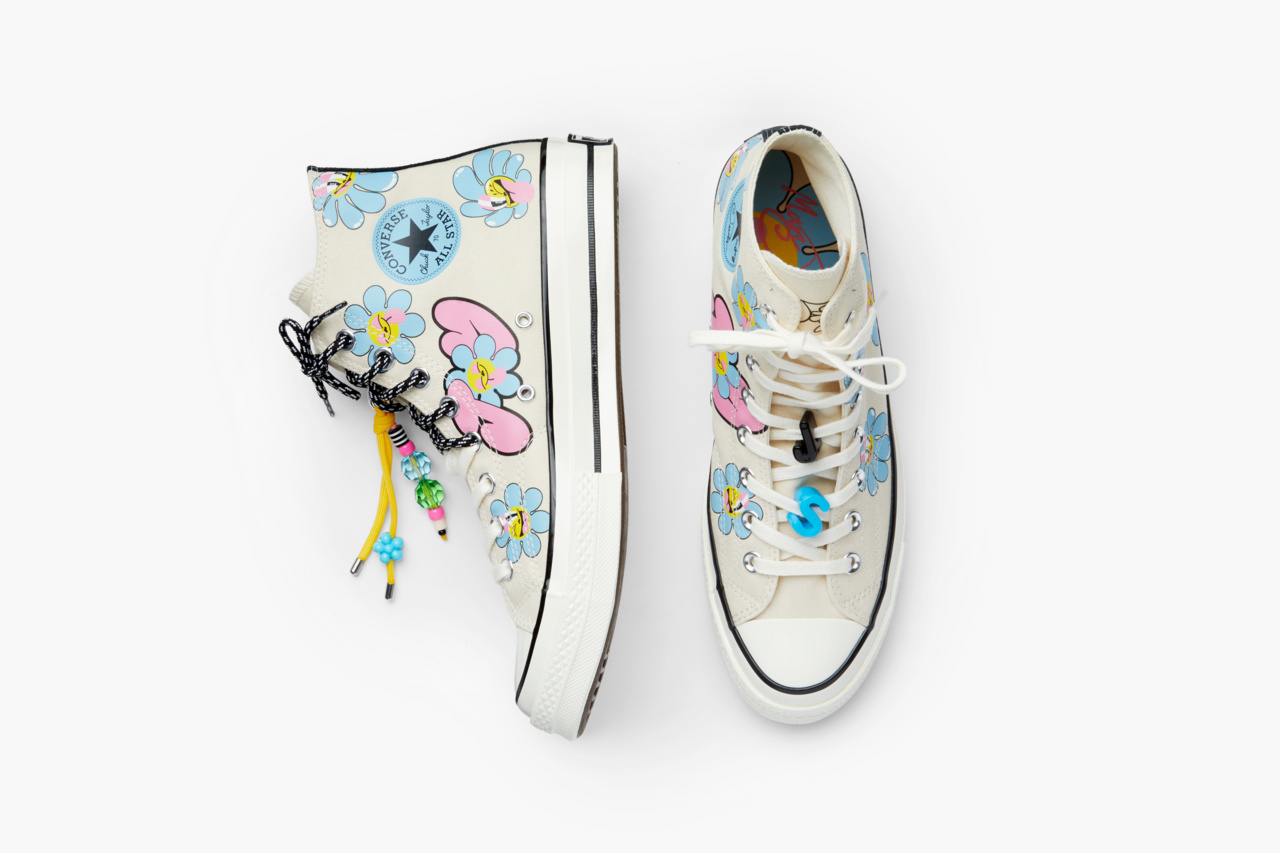 Converse sneakers featuring
