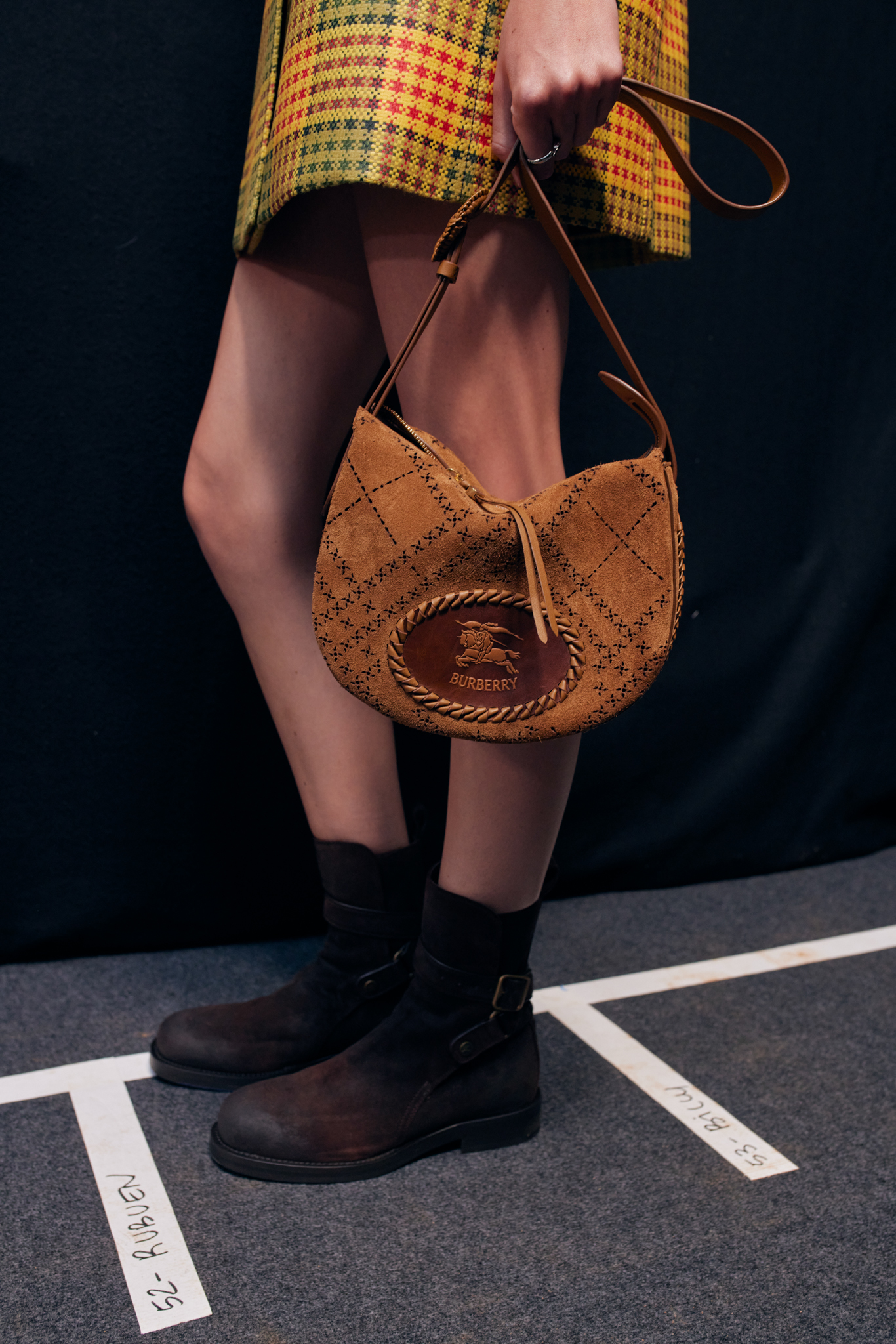 Backstage at Burberry Spring 2026 Ready-to-Wear Collection at London Fashion Week