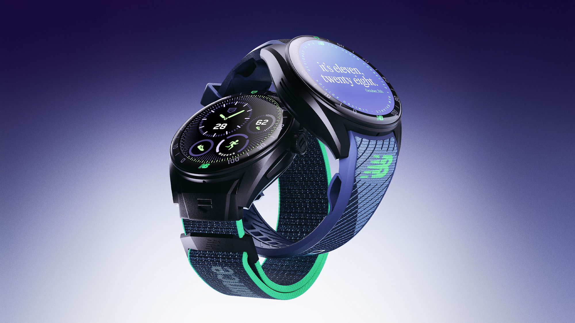 TAG Heuer Connected Calibre E5 40MM x New Balance Edition