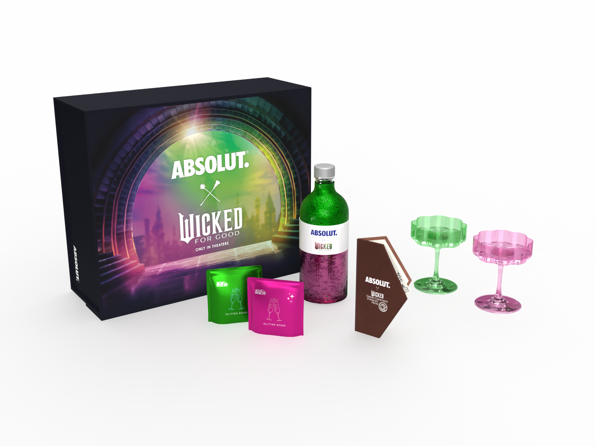 Paris Hilton promoting the new Absolut-ly Wicked Good Cocktail Collection.