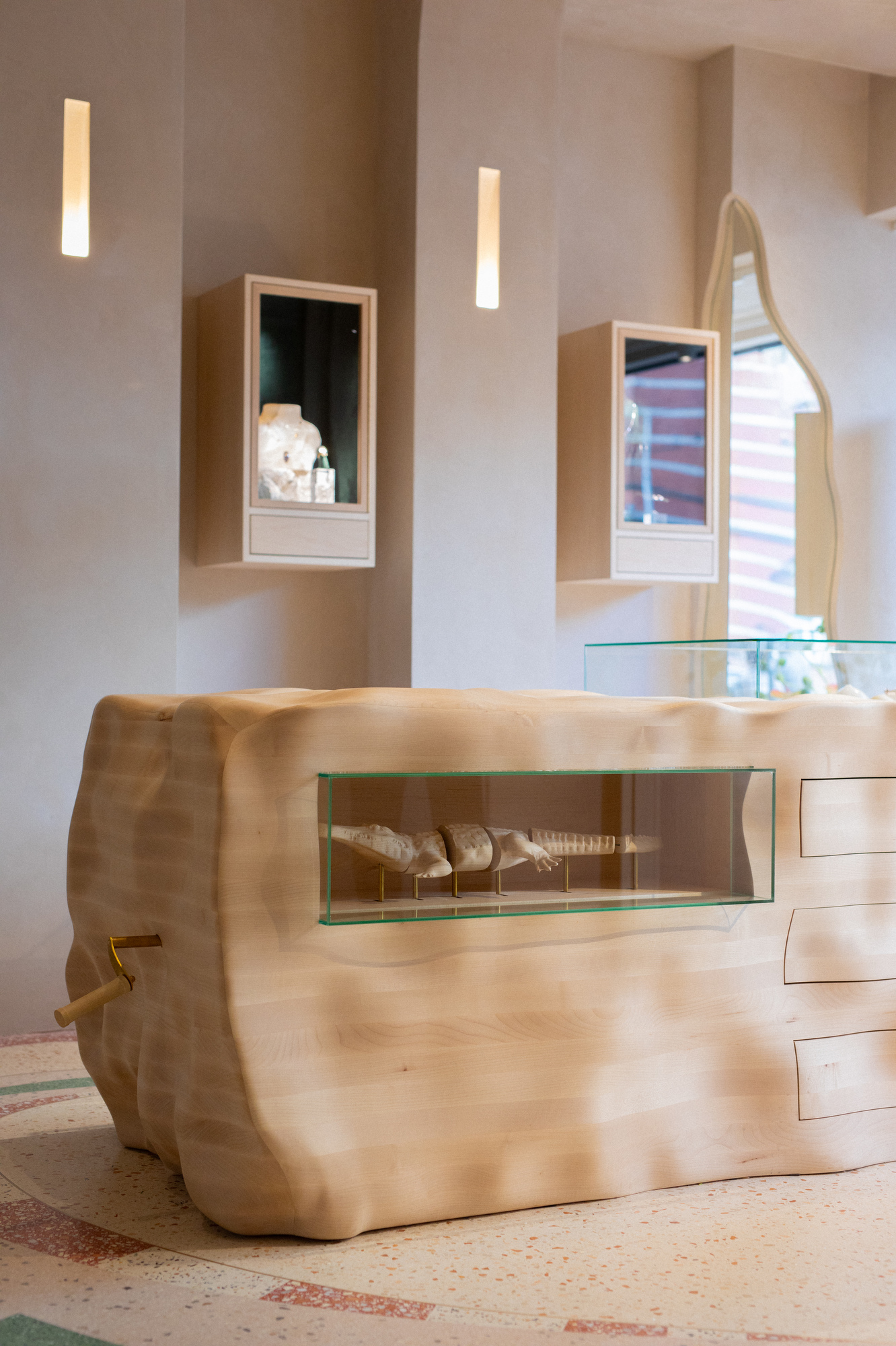 A look at Bibi van der Velden’s first flagship in Amsterdam.